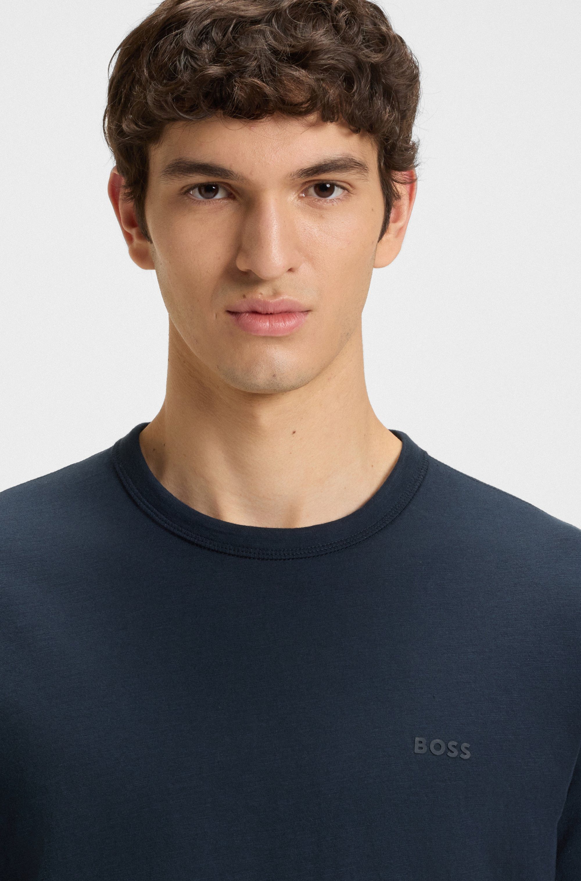 Boss Orange T-shirt Tegood met een ronde hals