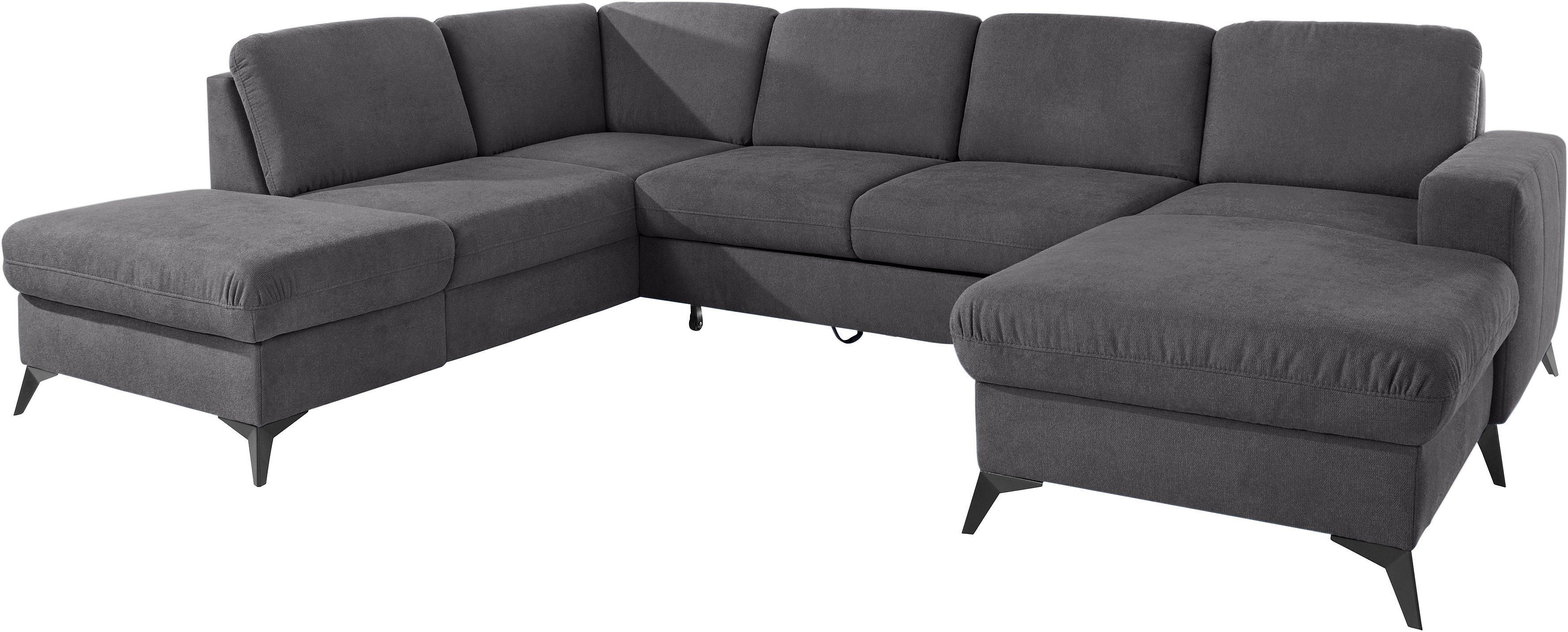 Places of Style Zithoek Lolland U-vorm Naar keuze met slaapfunctie en bergruimte, ook met afwasbare bekleding