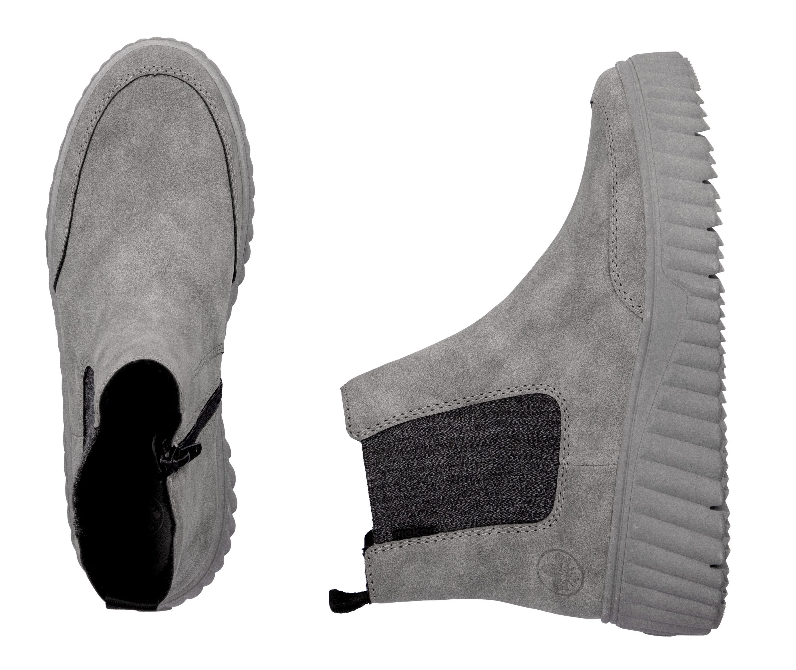 Rieker Chelsea-boots , instaplaarzen, wedge enkellaars met trekband