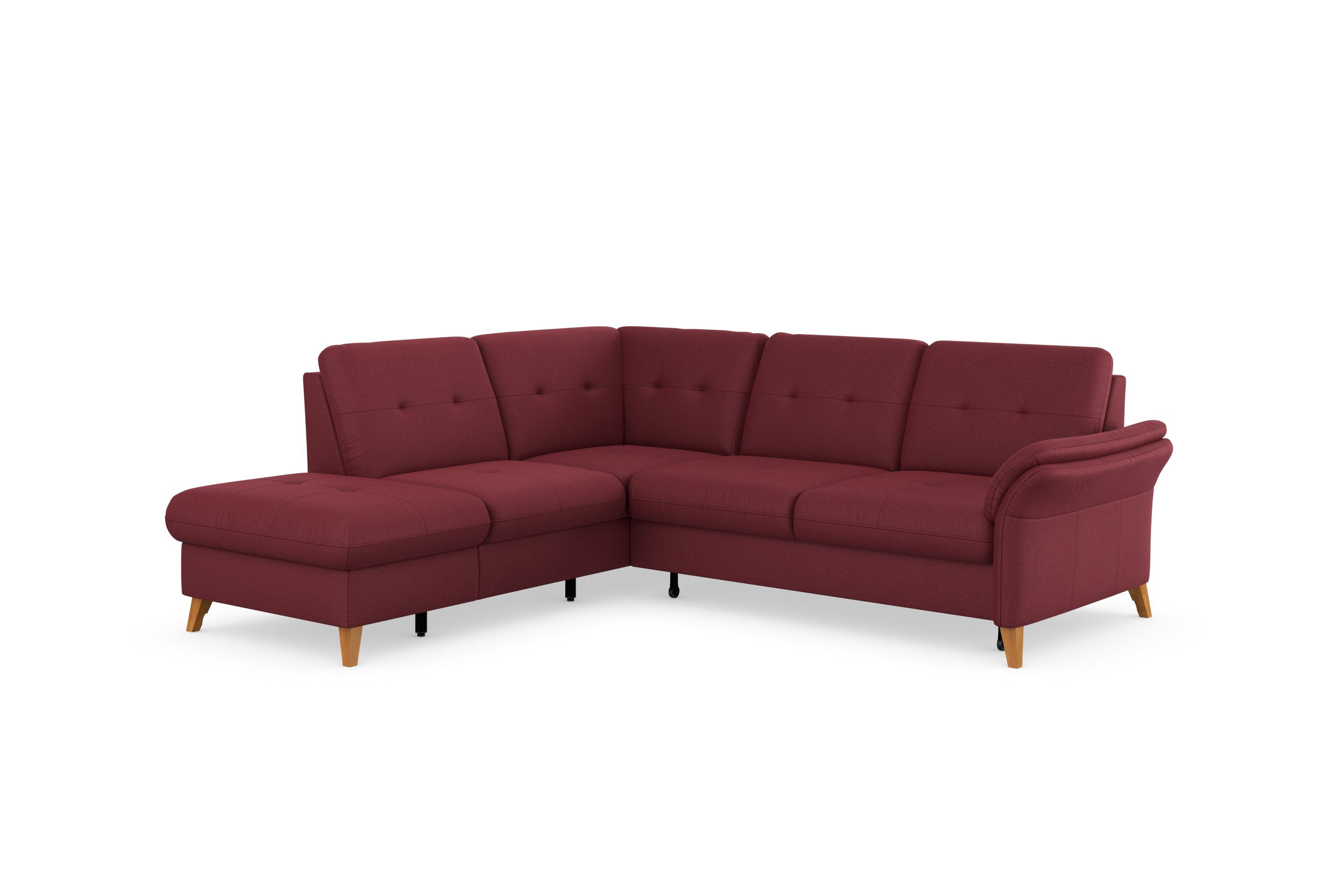 sit&more Hoekbank Göteborg inclusief zitdiepteverstelling, optioneel met bedfunctie & bedlade