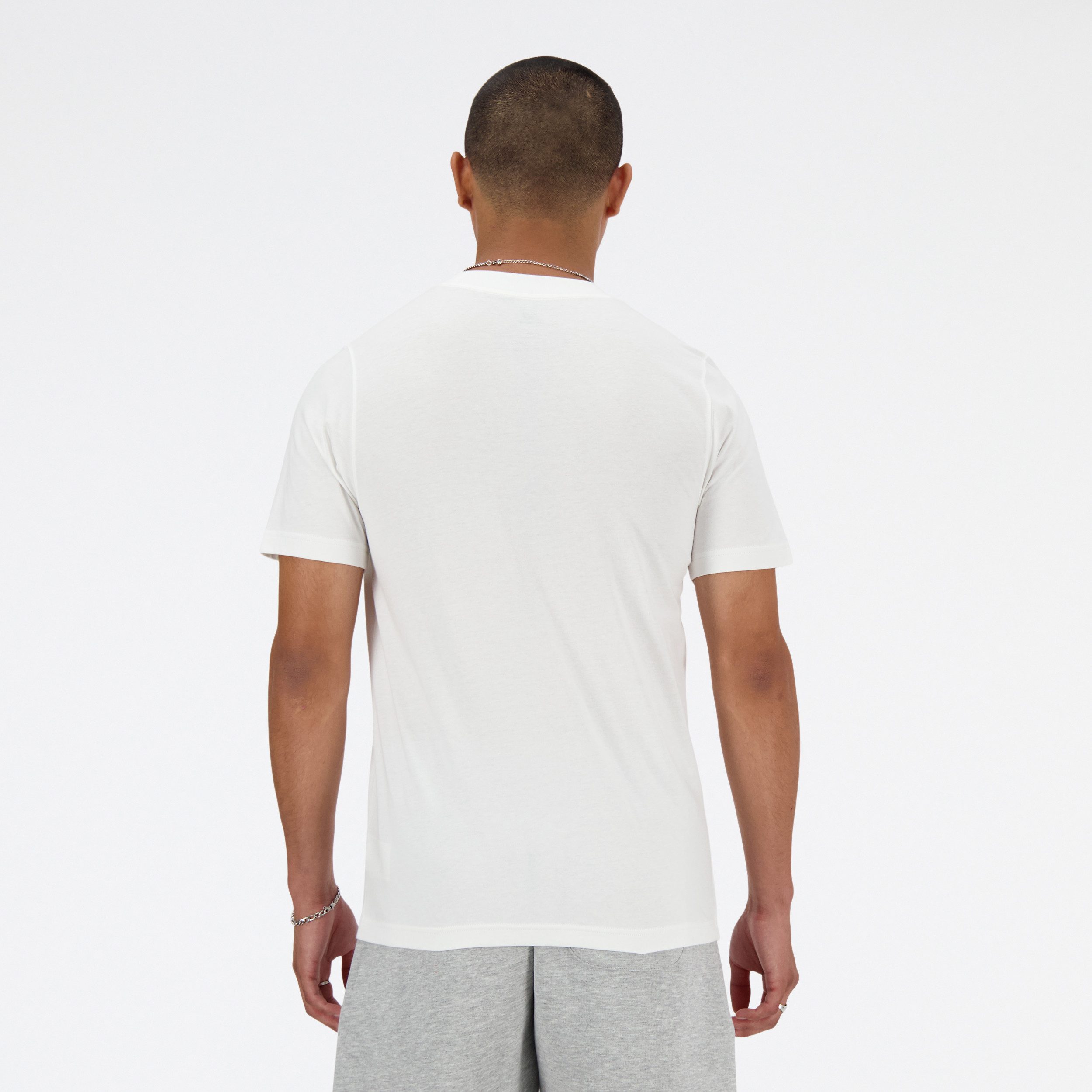 New Balance T-shirt Sport Essentials logo T-shirt NB NAVY