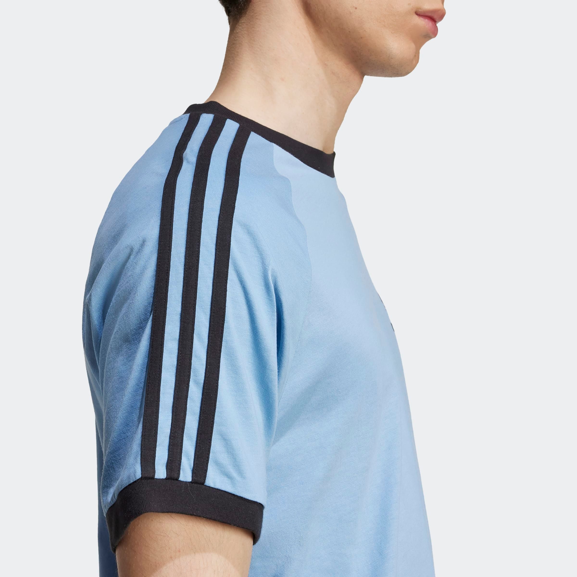 adidas Originals T-shirt 3-STRIPES TEE drie-strepen t-shirt