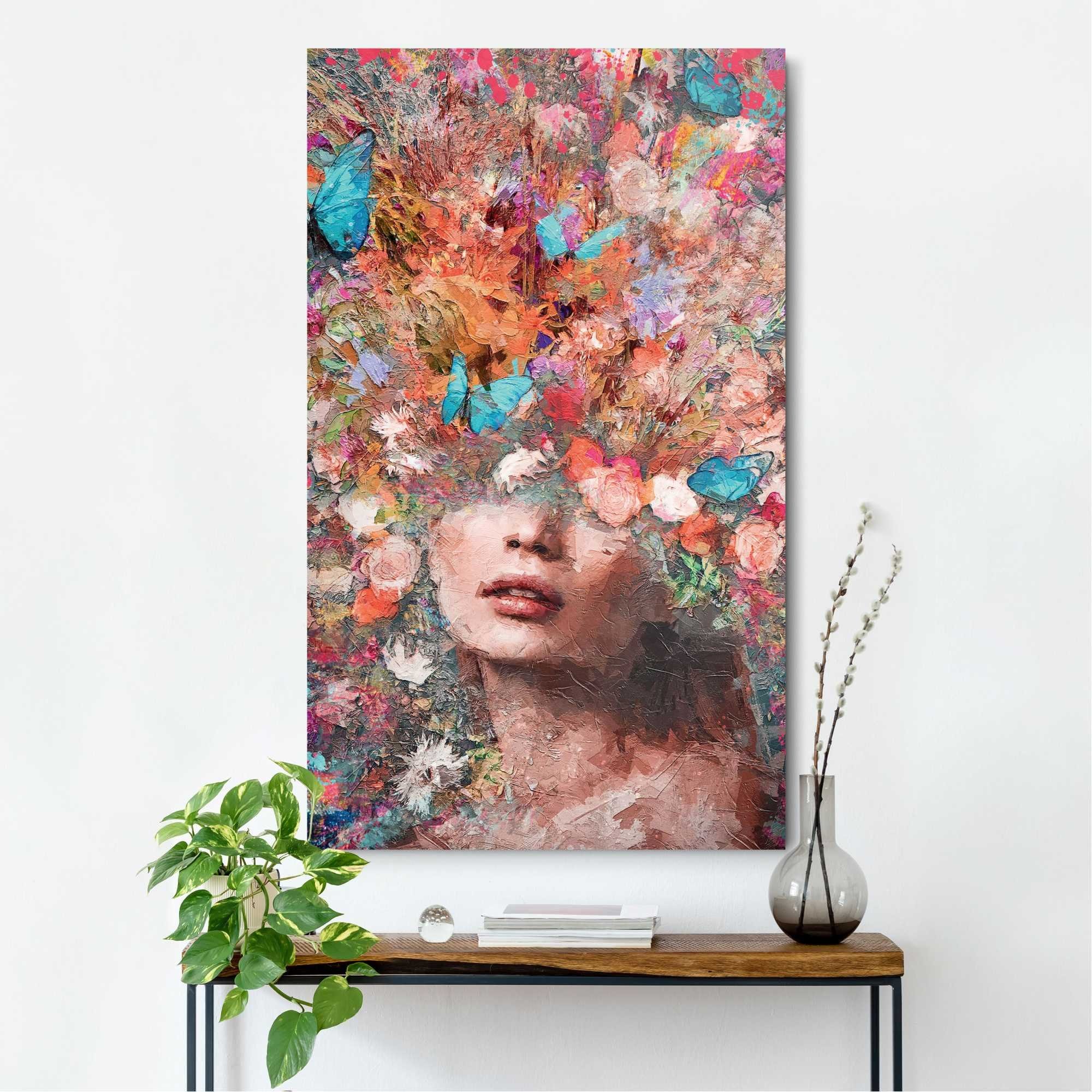 Reinders! Decoratief paneel Lady Flowers