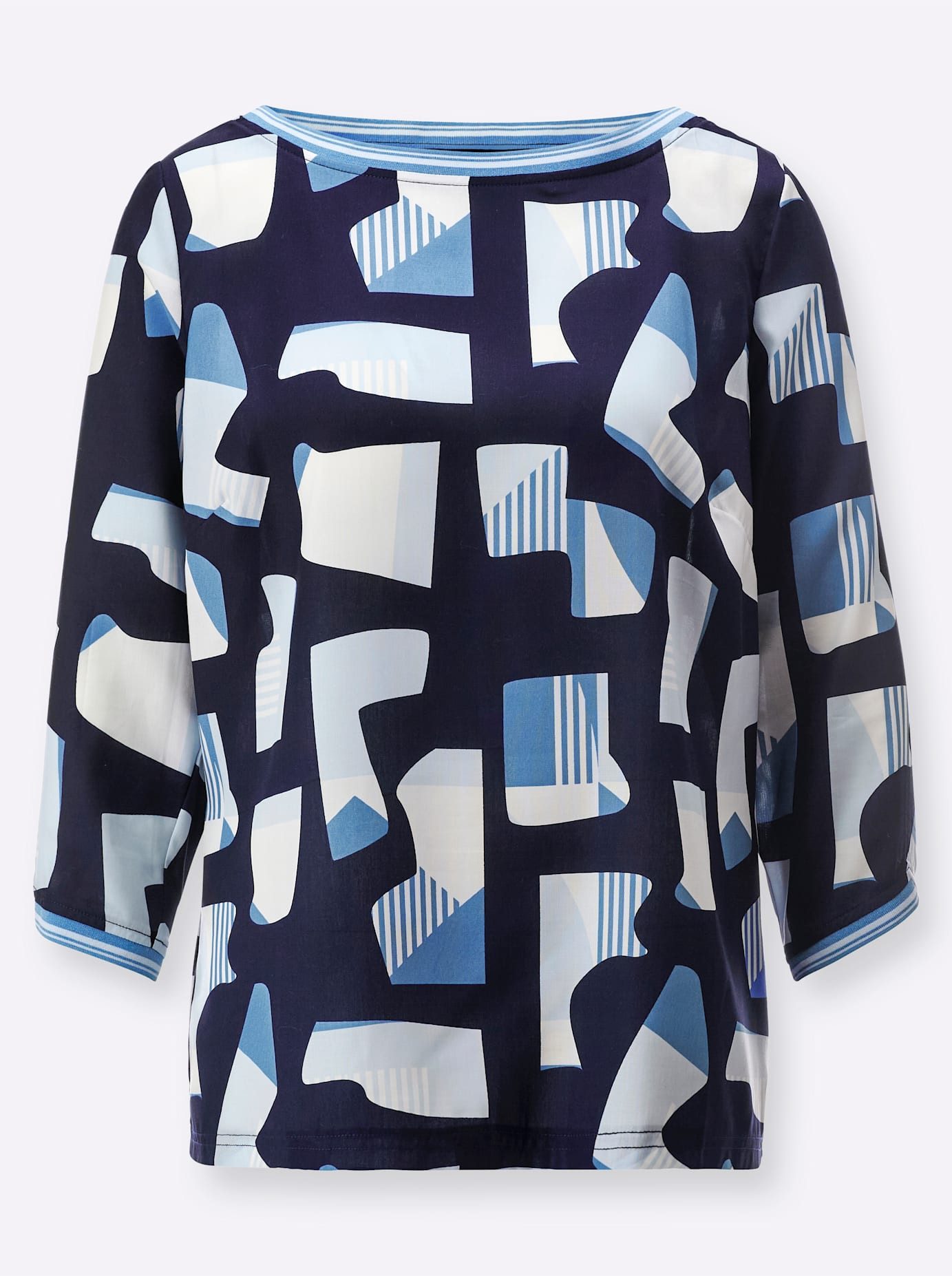 Creation L Gedessineerde blouse