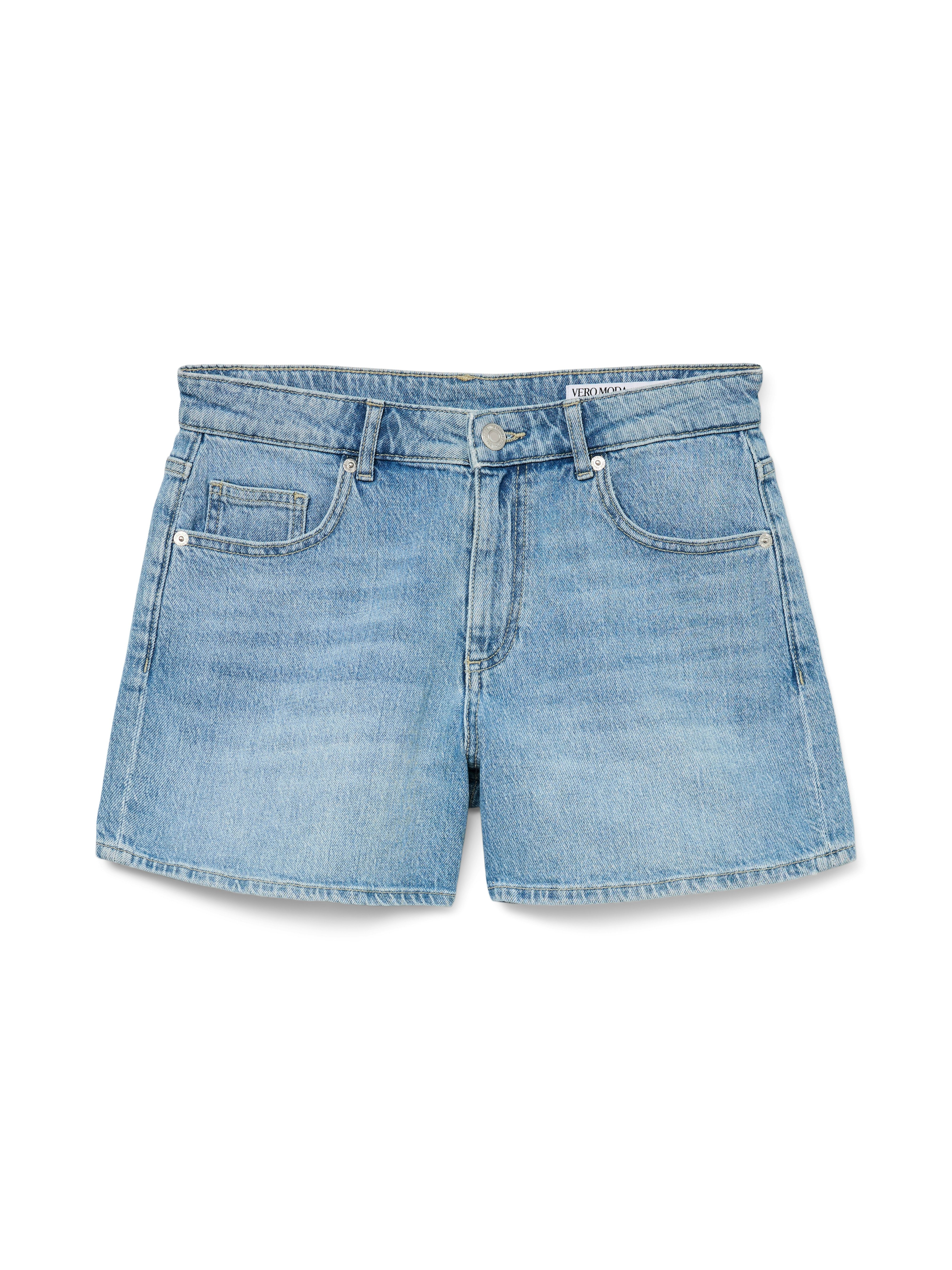 Vero Moda Jeansshort VMTESS MR SHORT DNM SHORTS MIX GA NOOS comfortabele vorm met stretchpercentage