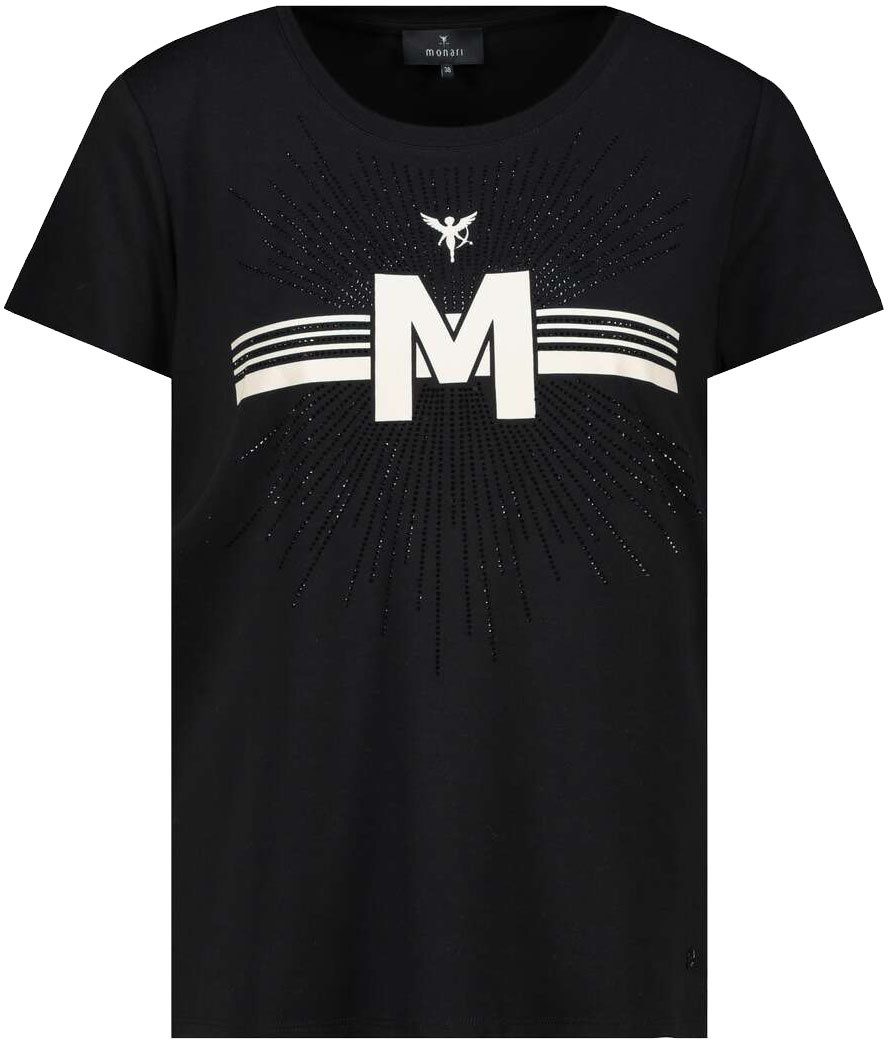 Monari T-shirt Shirt sieraad Met een ronde hals