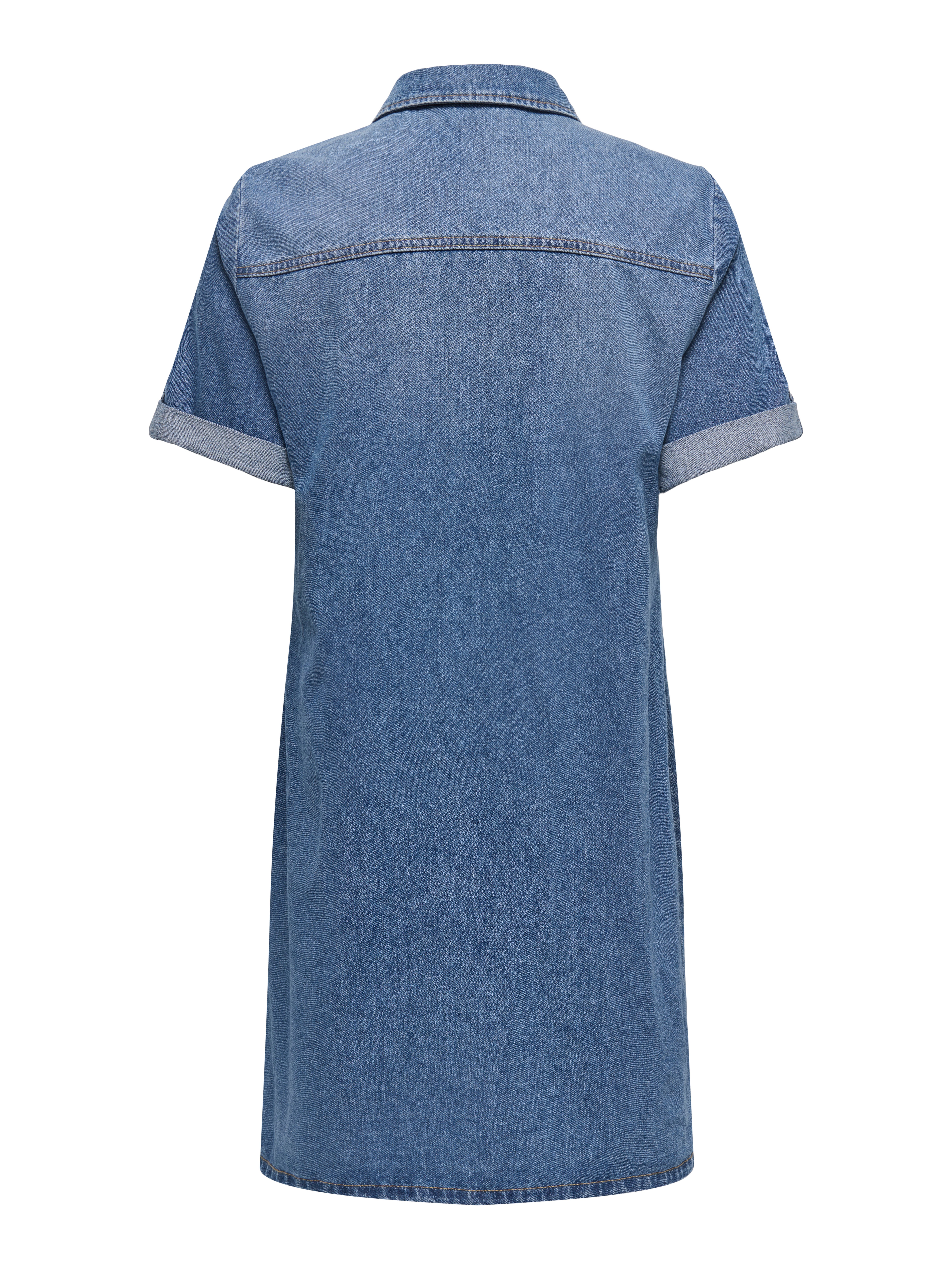 Only Jeans jurk ONLLISA S/S DNM DRESS GUA