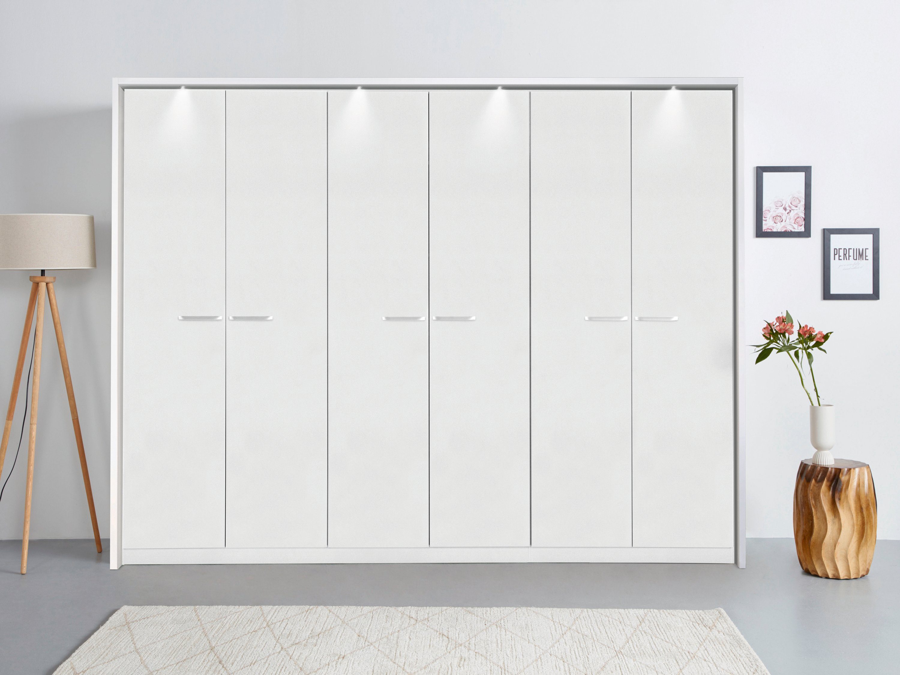 rauch Draaideurkast Oteli incl. passe-partout optioneel met verlichting