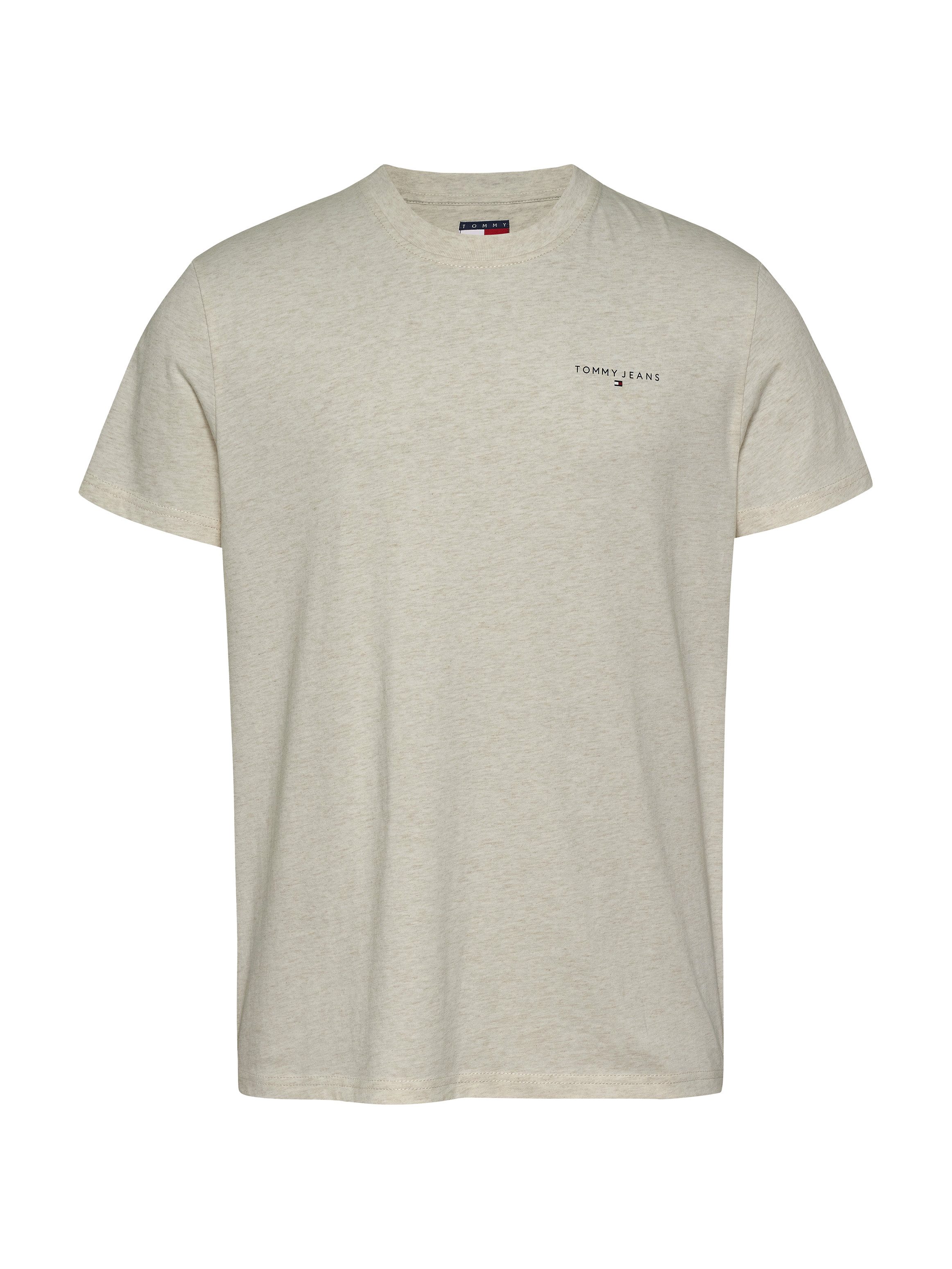 TOMMY JEANS T-shirt TJM SLIM LINEAR CHEST SS TEE EXT