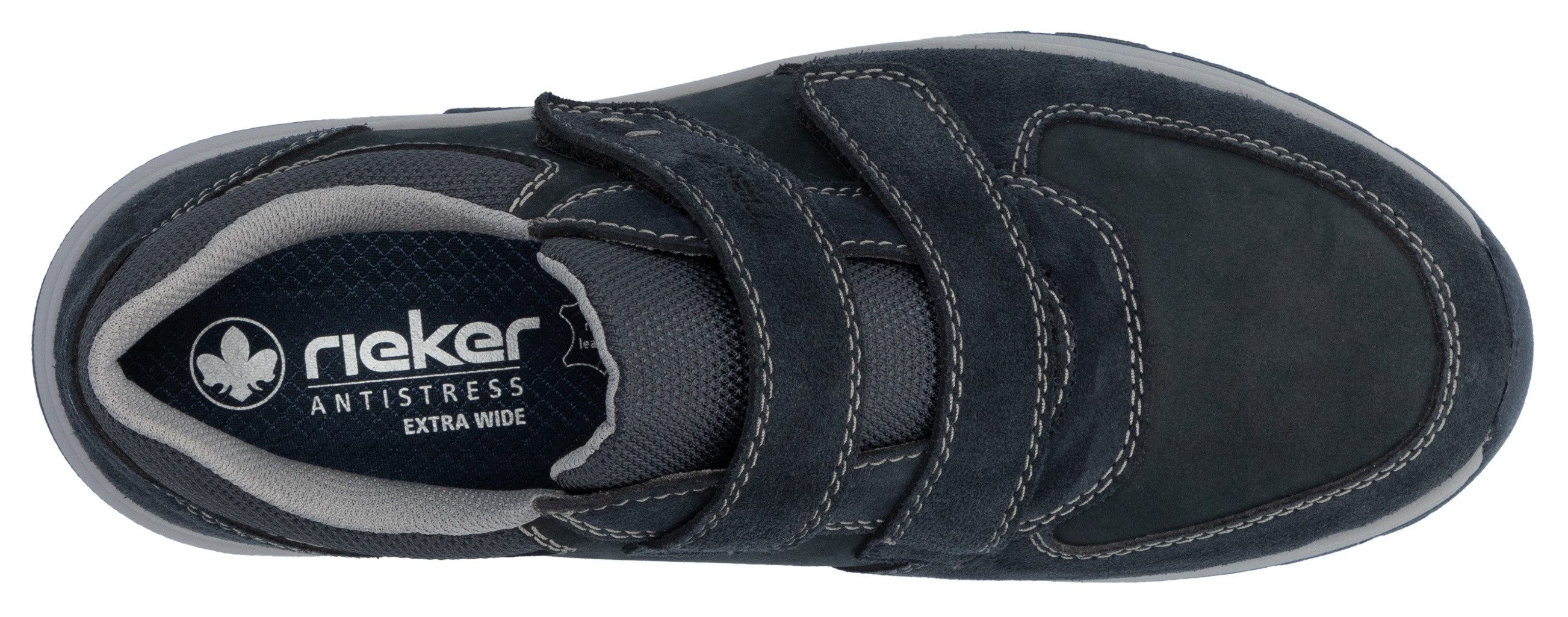 Rieker Klittenbandschoenen lage schoen, vrijetijdsschoen met uitneembare zachte inlegzool