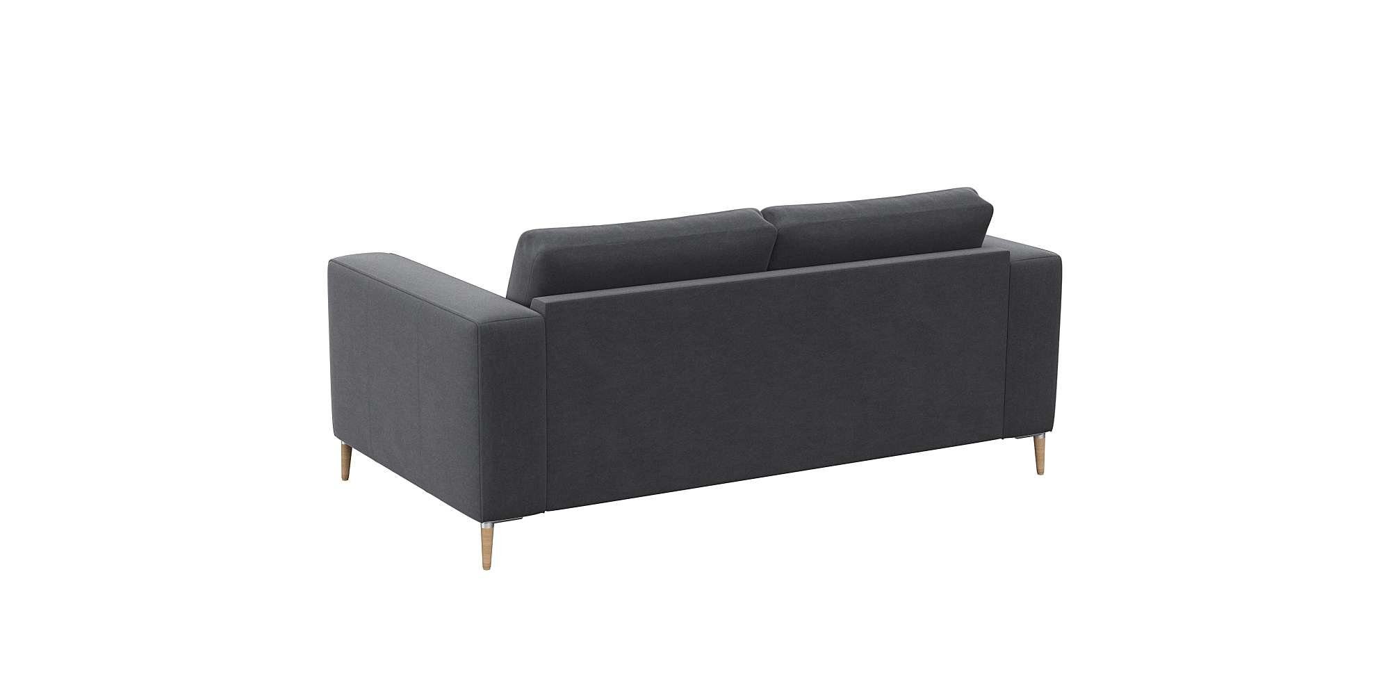 FLEXLUX 2-zitsbank Fiore designsofa, comfortabel en gezellig door hoogwaardige zitconstructie