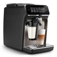 philips volautomatisch koffiezetapparaat ep3347-90 3300 series, 6 koffiespecialiteiten, met lattego melkopschuimer, zwart verchroomd zwart