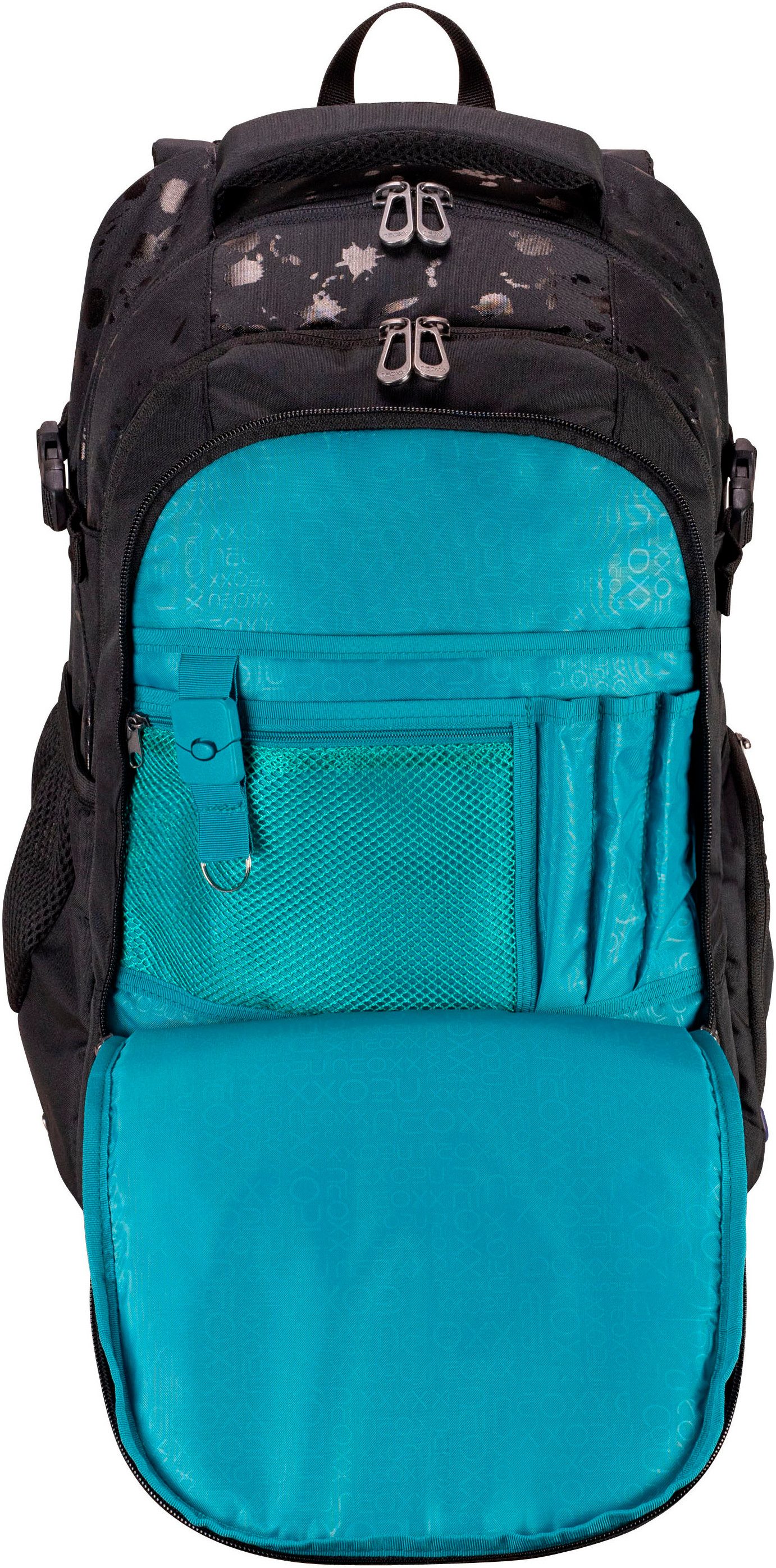neoxx Schoolrugzak Active Pro, Splash Black