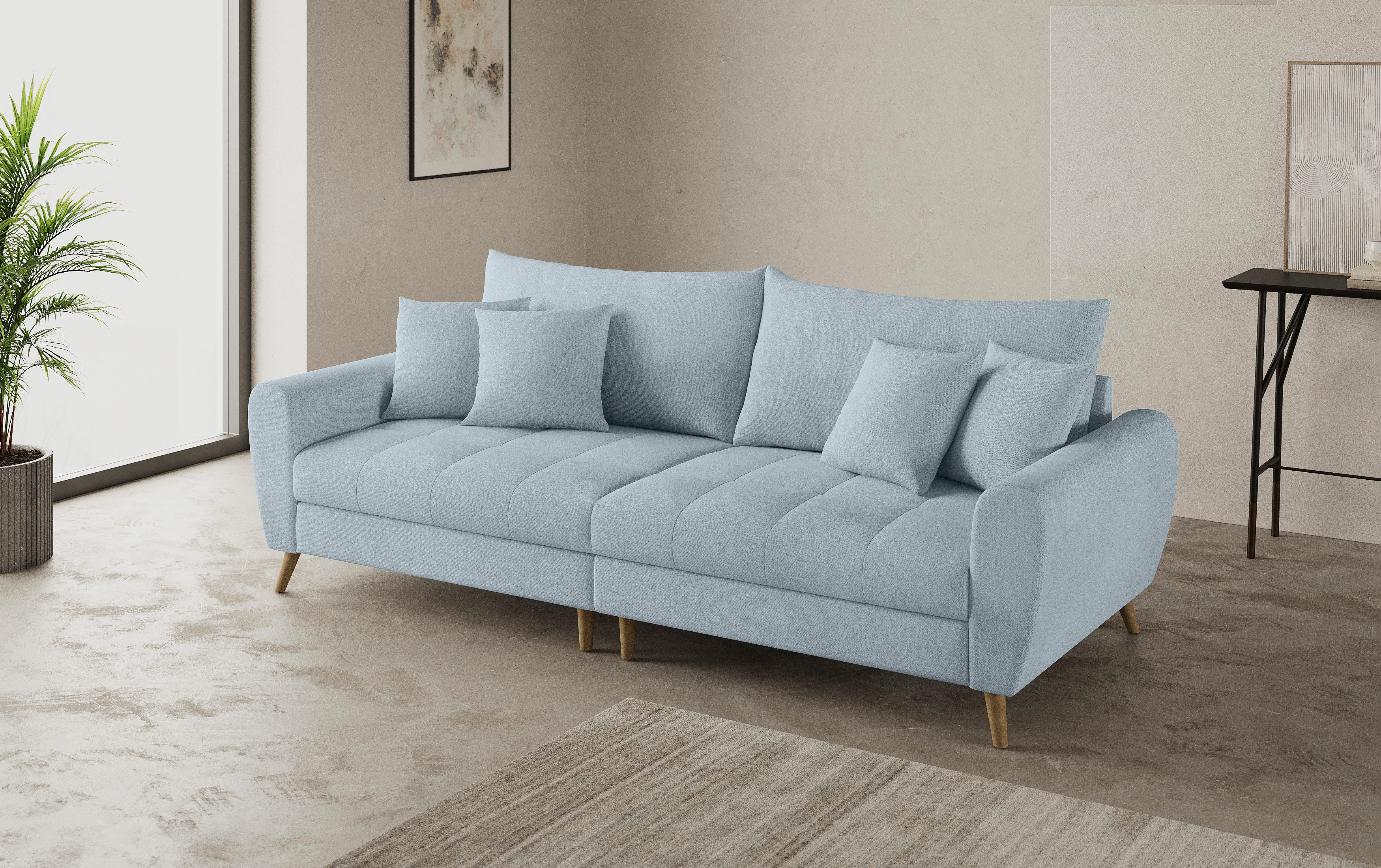 Mr. Couch Megabank Blackburn II Optioneel met koudschuimvering tot 140 kg belastbaar