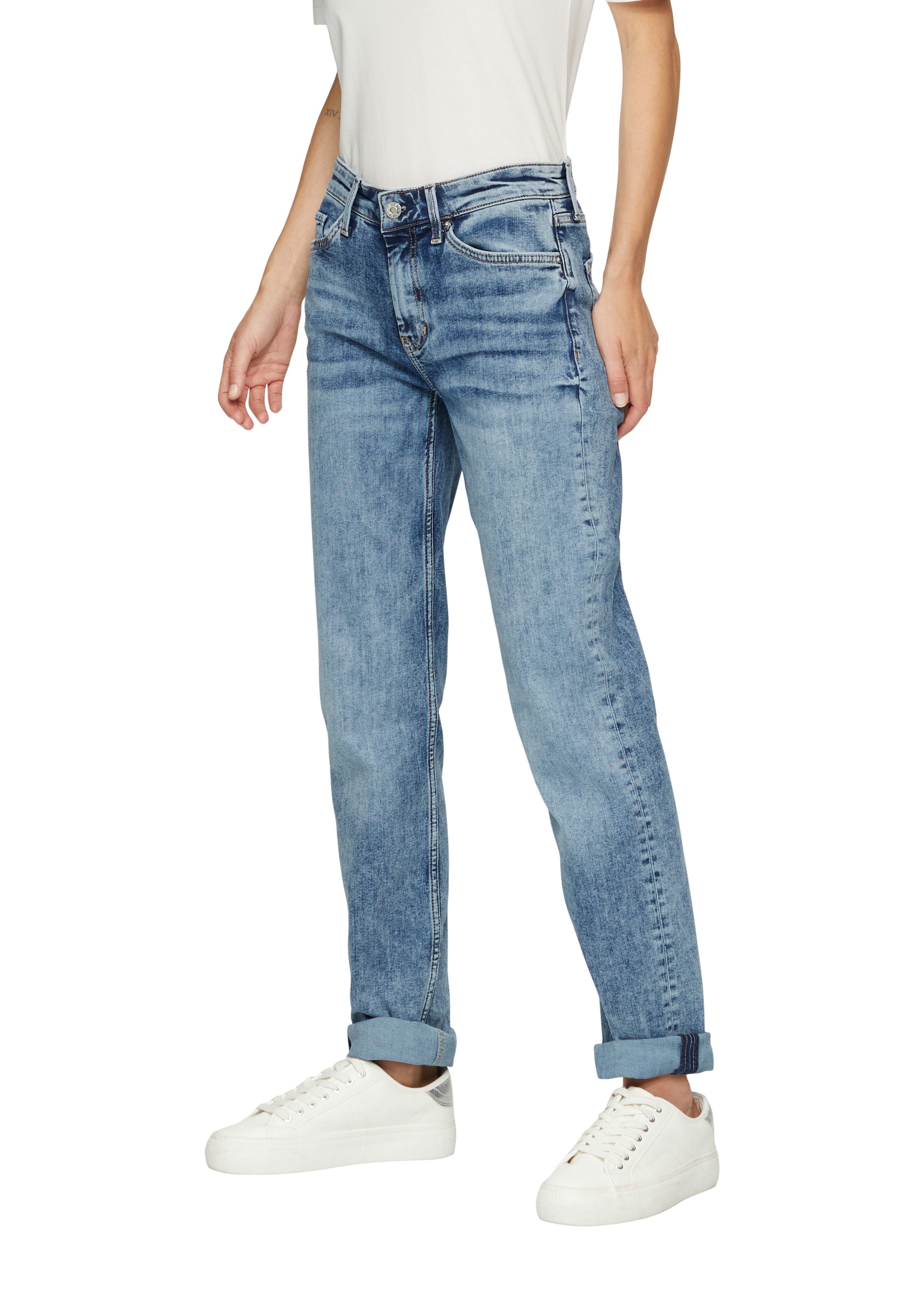 S.Oliver Straight jeans in five-pocketsstijl