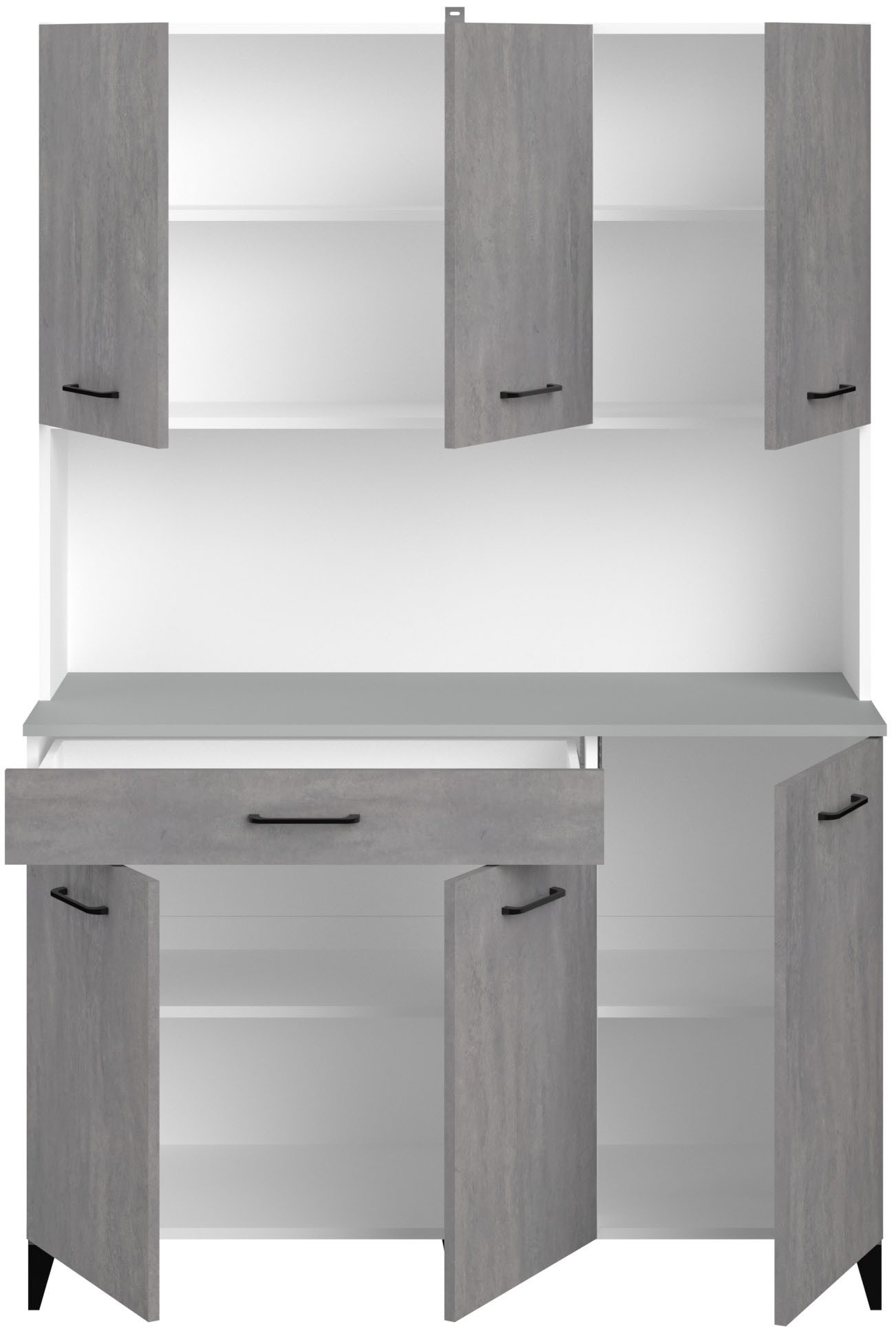 Parisot Multifunctionele kastenset Parisot Malice 4 Opbergruimte, geweldige uitstraling, flexibel te plaatsen en te gebruiken (2 stuks)