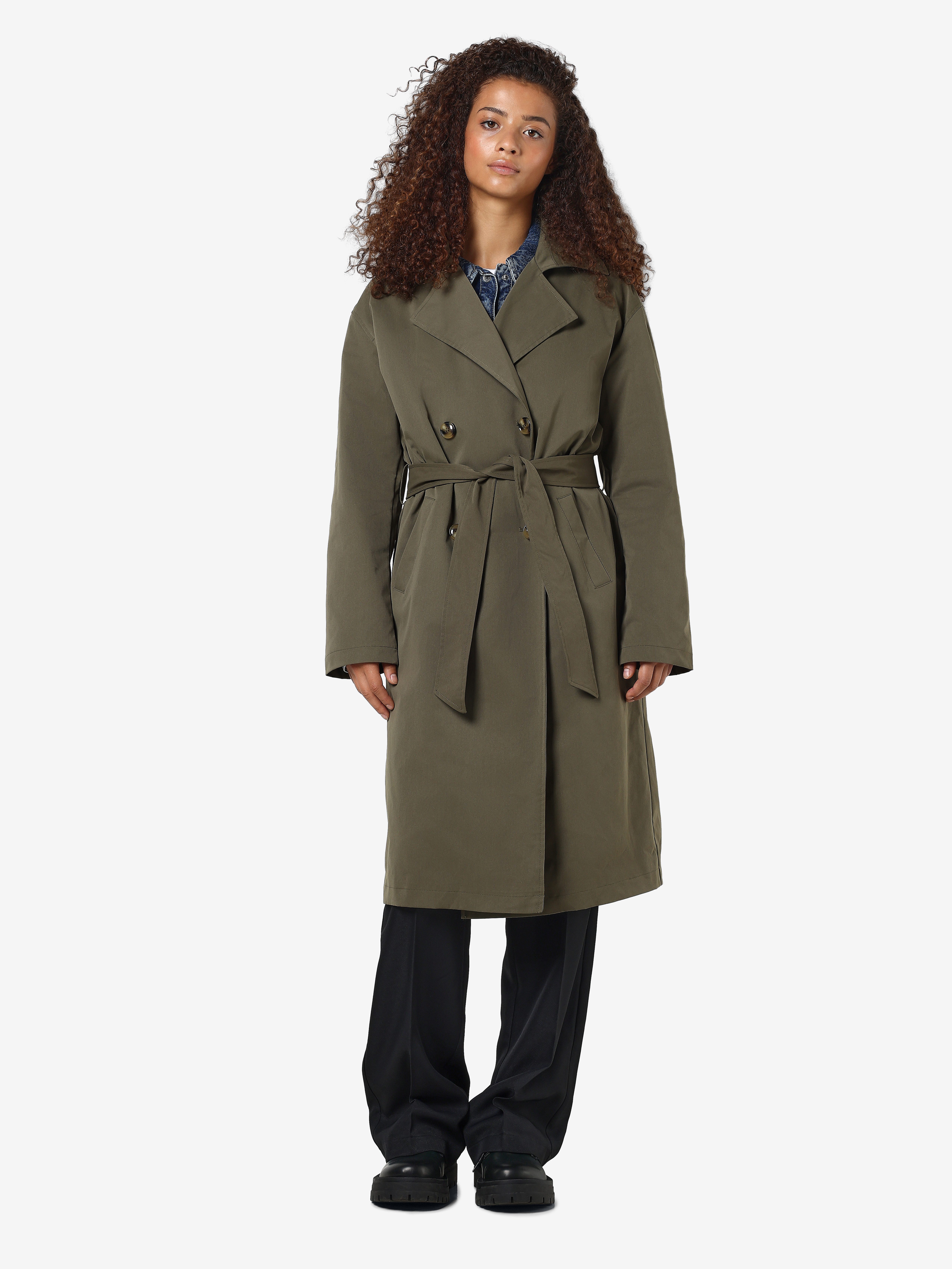 Noisy may Trenchcoat NMMANYA L/S TRENCHCOAT NOOS