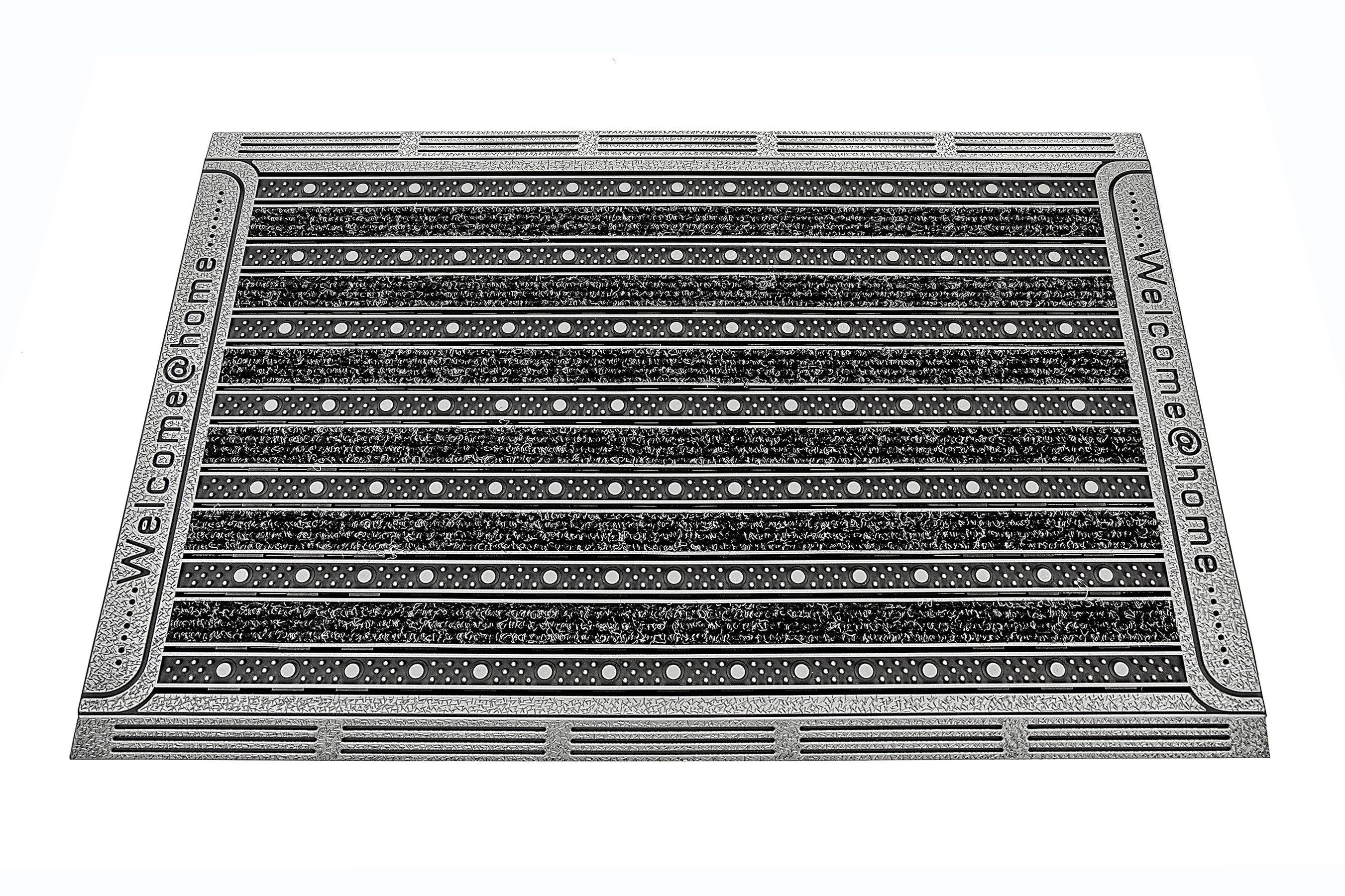 Home2Fashion Mat GridClean HomeXL Inloopmat, robuust & slijtvast, geschikt voor binnen en buiten