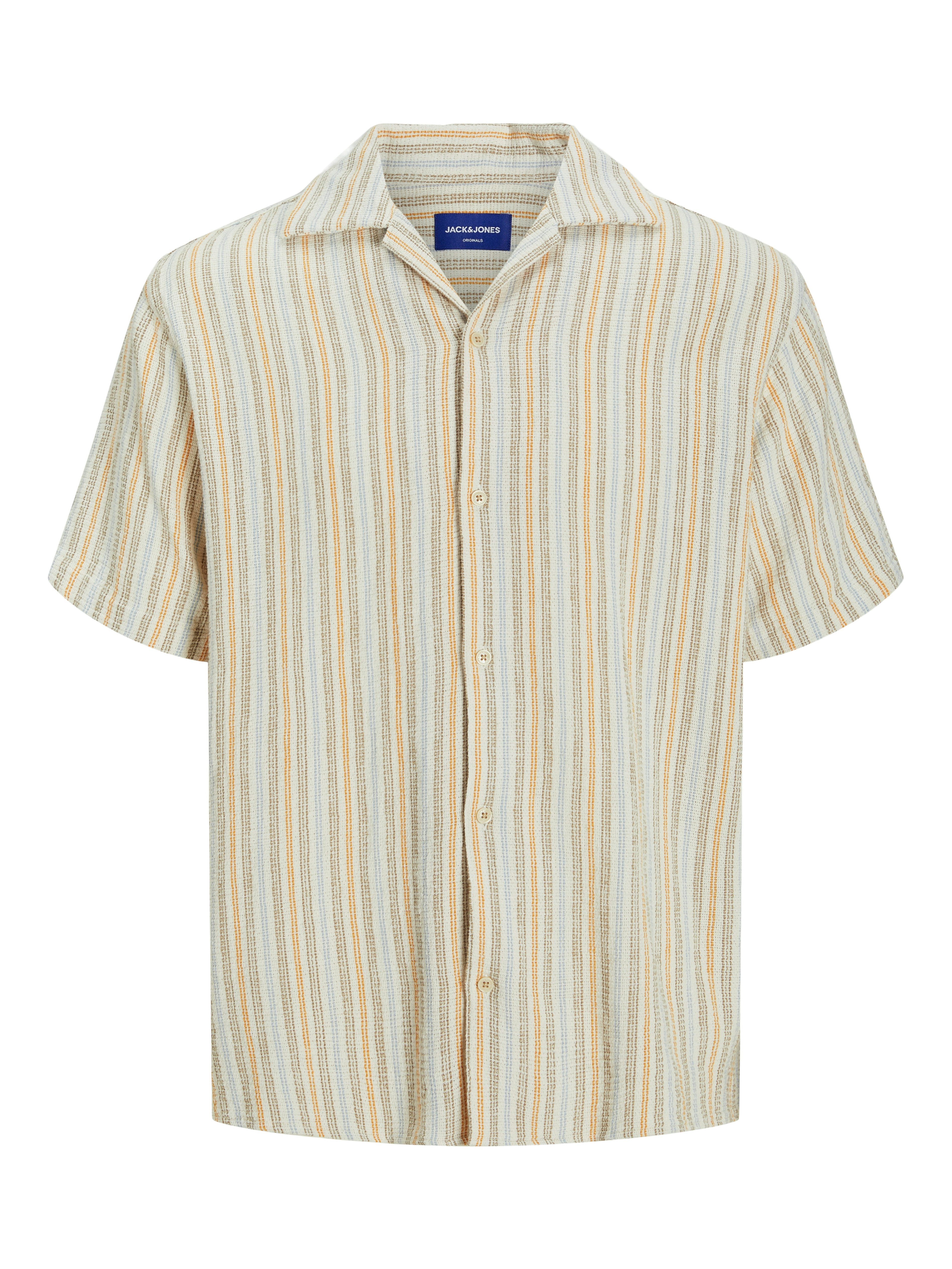 Jack & Jones Overhemd met korte mouwen JORCOBA STRIPE RESORT SHIRT SS SN