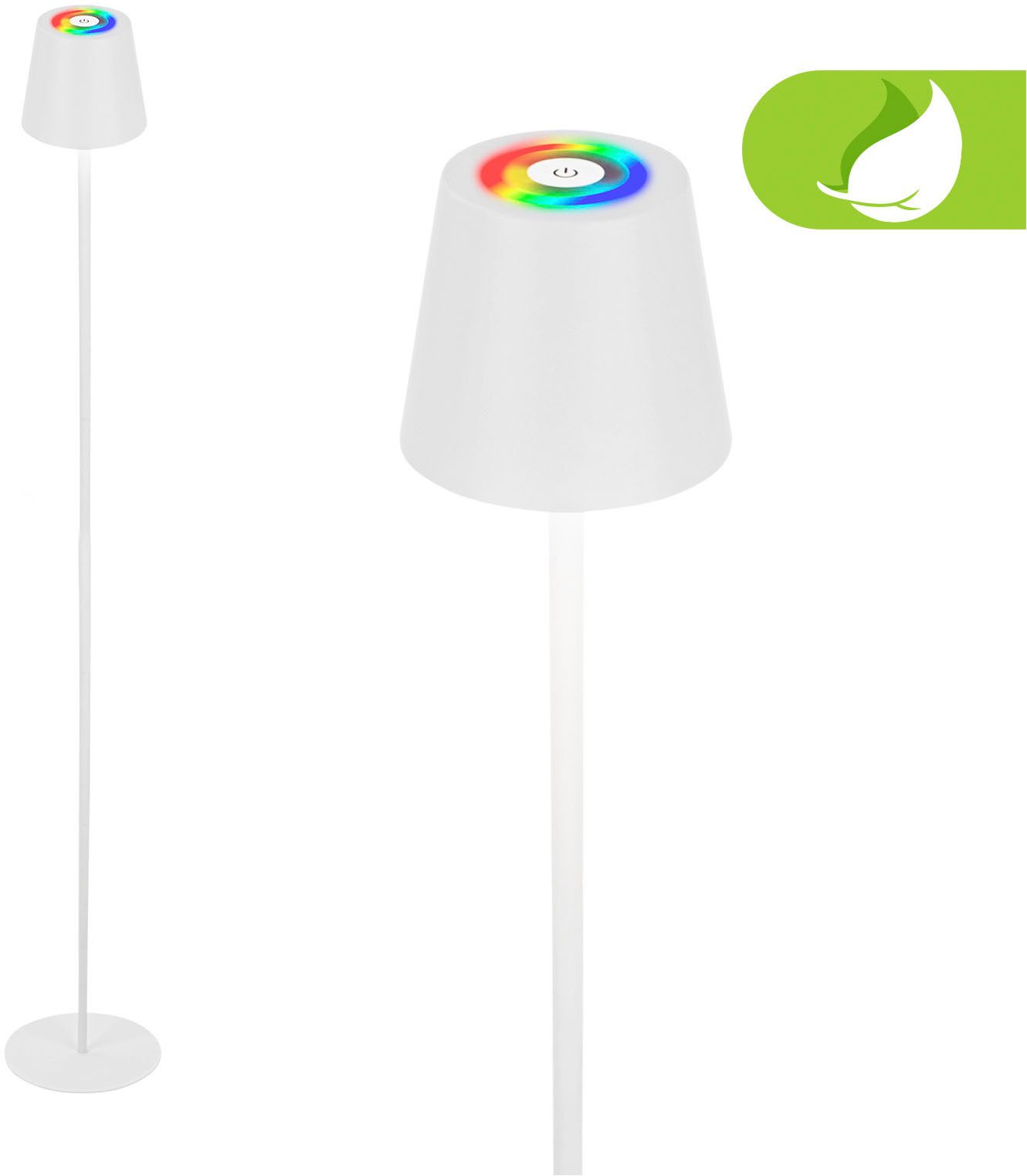 Briloner Leuchten Staande lamp Coloris accu vloerlamp vloerlampen