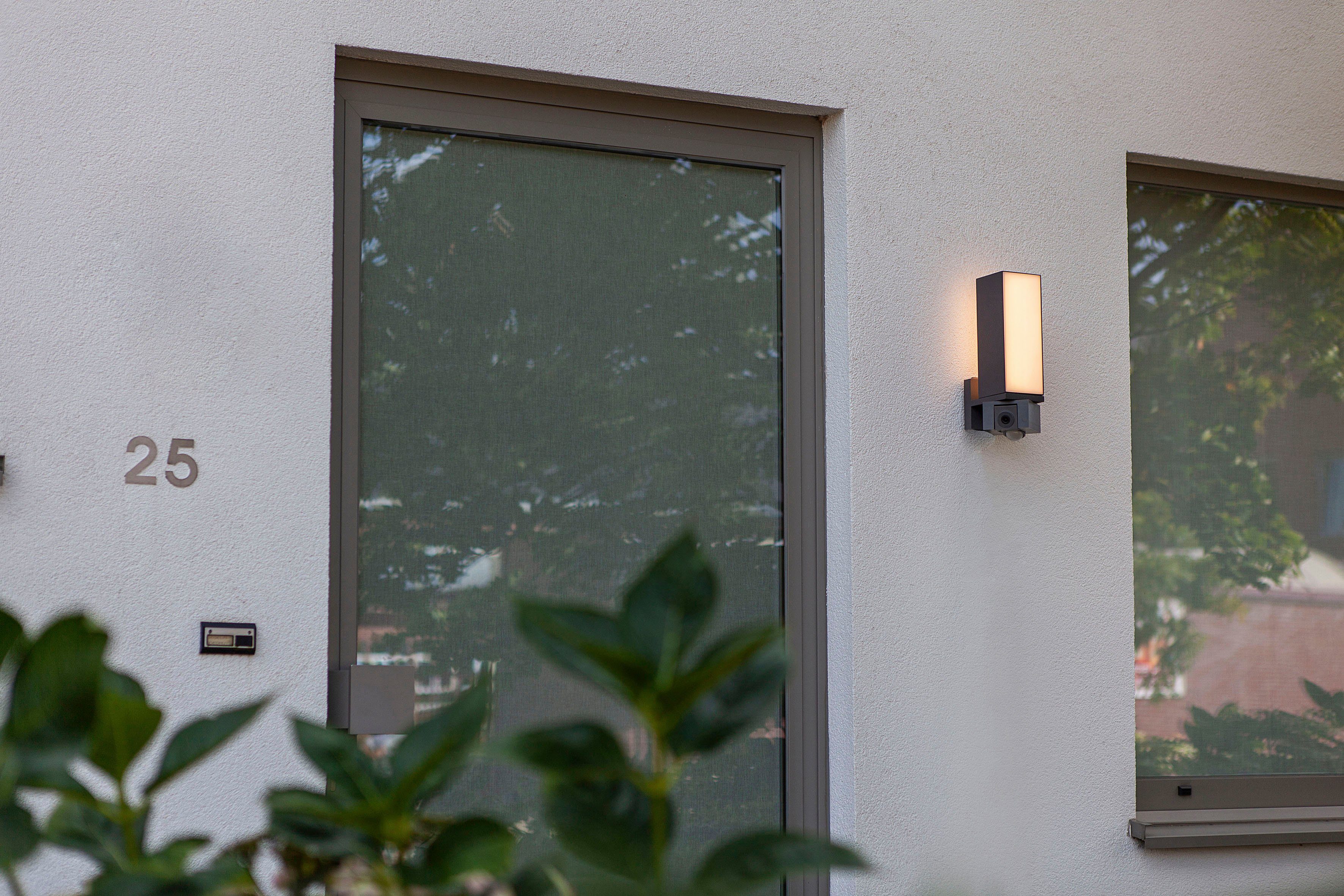 LUTEC Slimme ledlamp Cuba Smart-Home camera lamp (1 stuk)