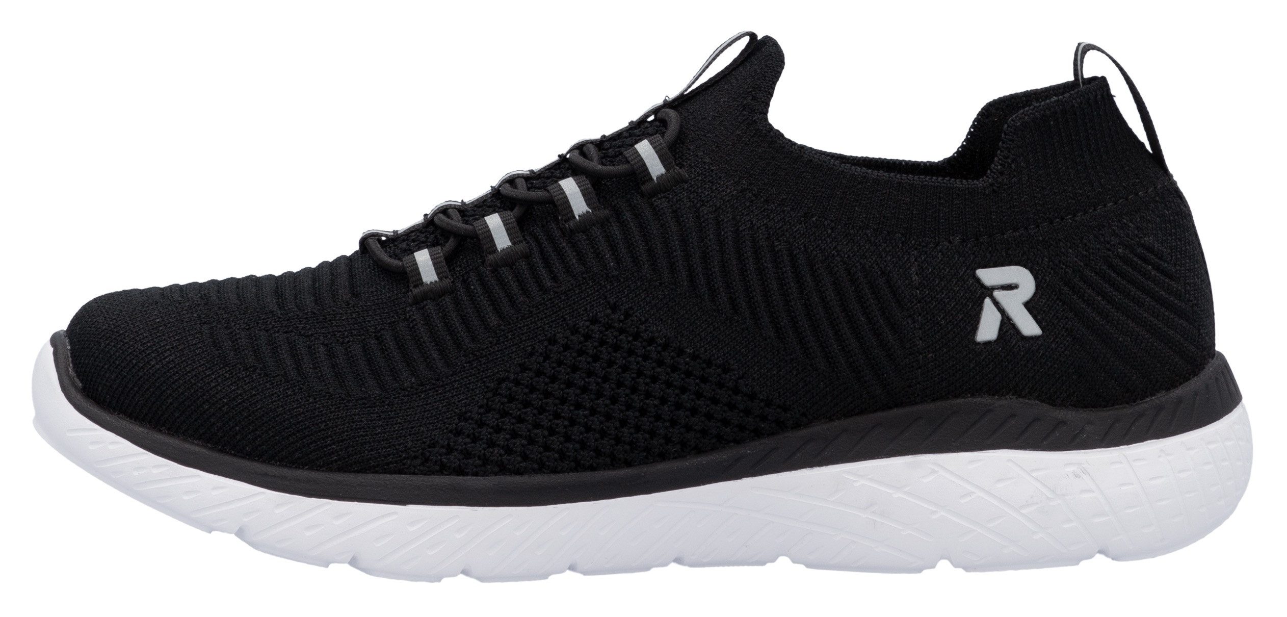 RIEKER Sport Slip-on sneakers , slipper, vrijetijdsschoen, instapschoen met elastische instap