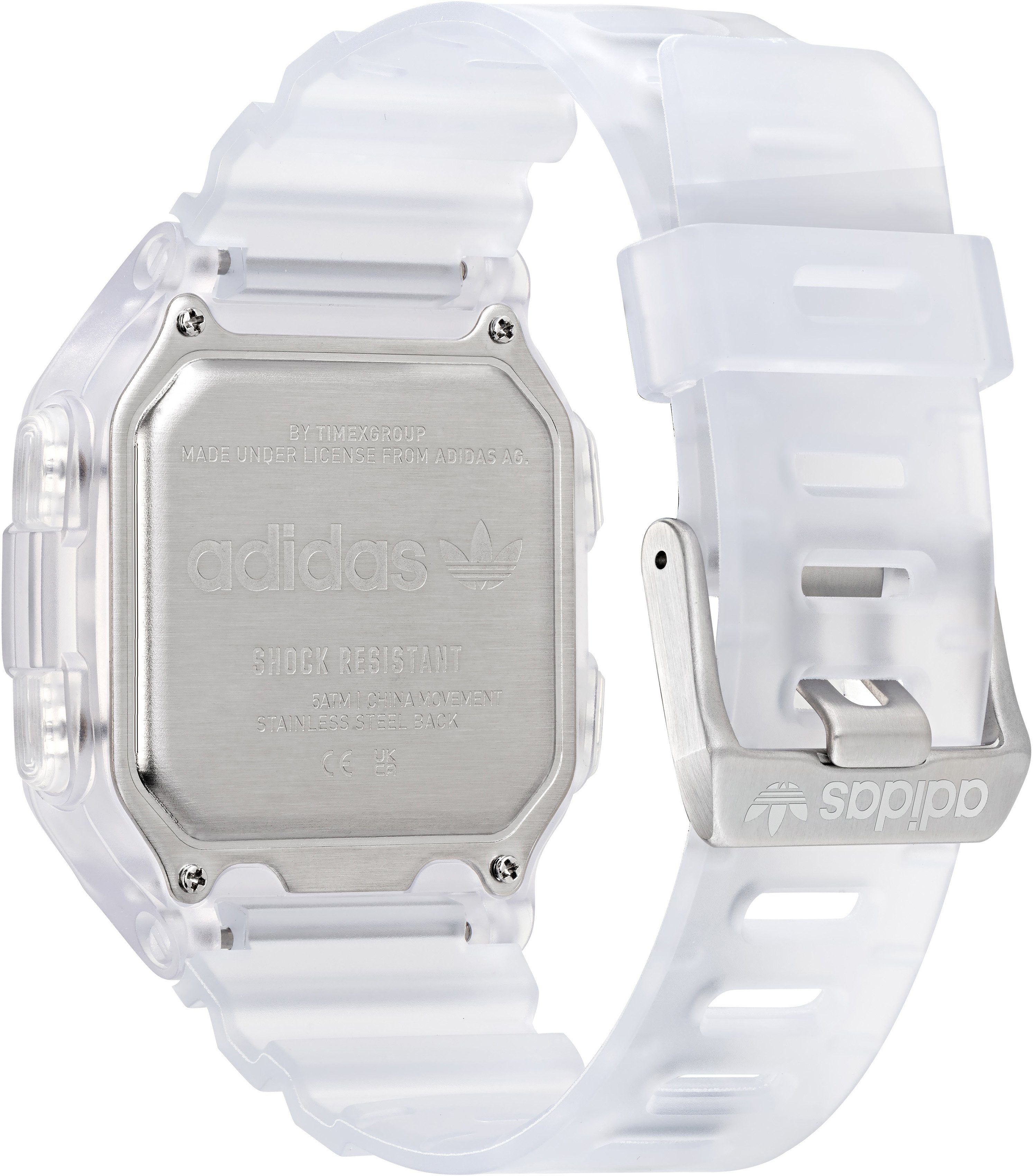 adidas Originals Digitale klok DIGITAL ONE GMT Polshorloge, quartz horloge, herenhorloge