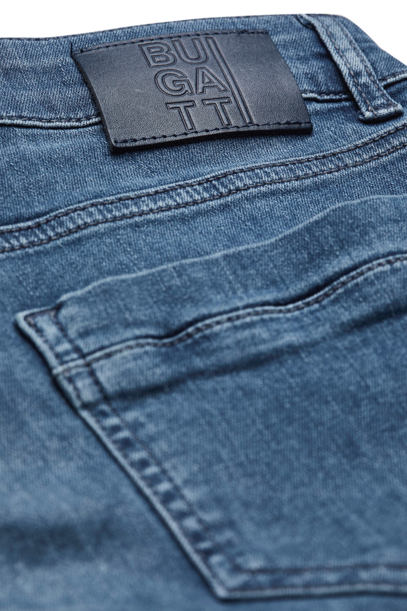 Bugatti 5-pocket jeans met rechte pijpen
