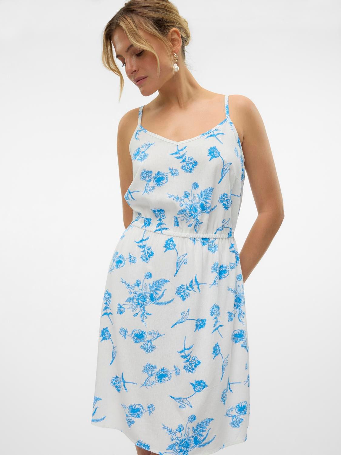 Vero Moda Jurk met bandjes VMMYMILO SINGLET SHORT DRESS WVN GA