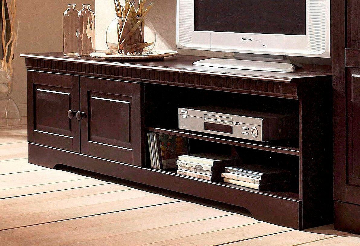 Home affaire Tv-meubel Cubrix Commode van mooi massief dennenhout, breedte 162 cm