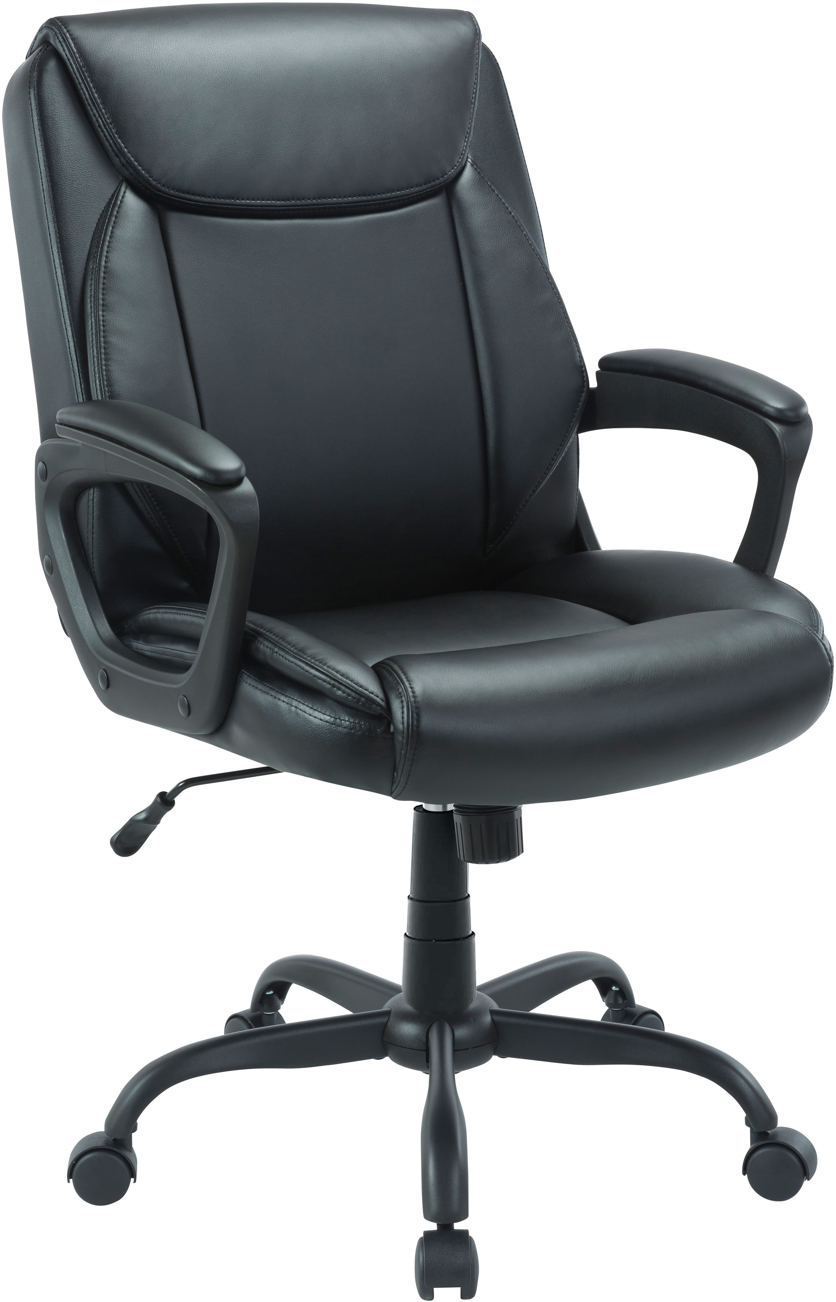 INOSIGN Bureaustoel DARKLEY Bureaustoel, comfortabele bekleding, kantelfunctie bureaustoelen zwart