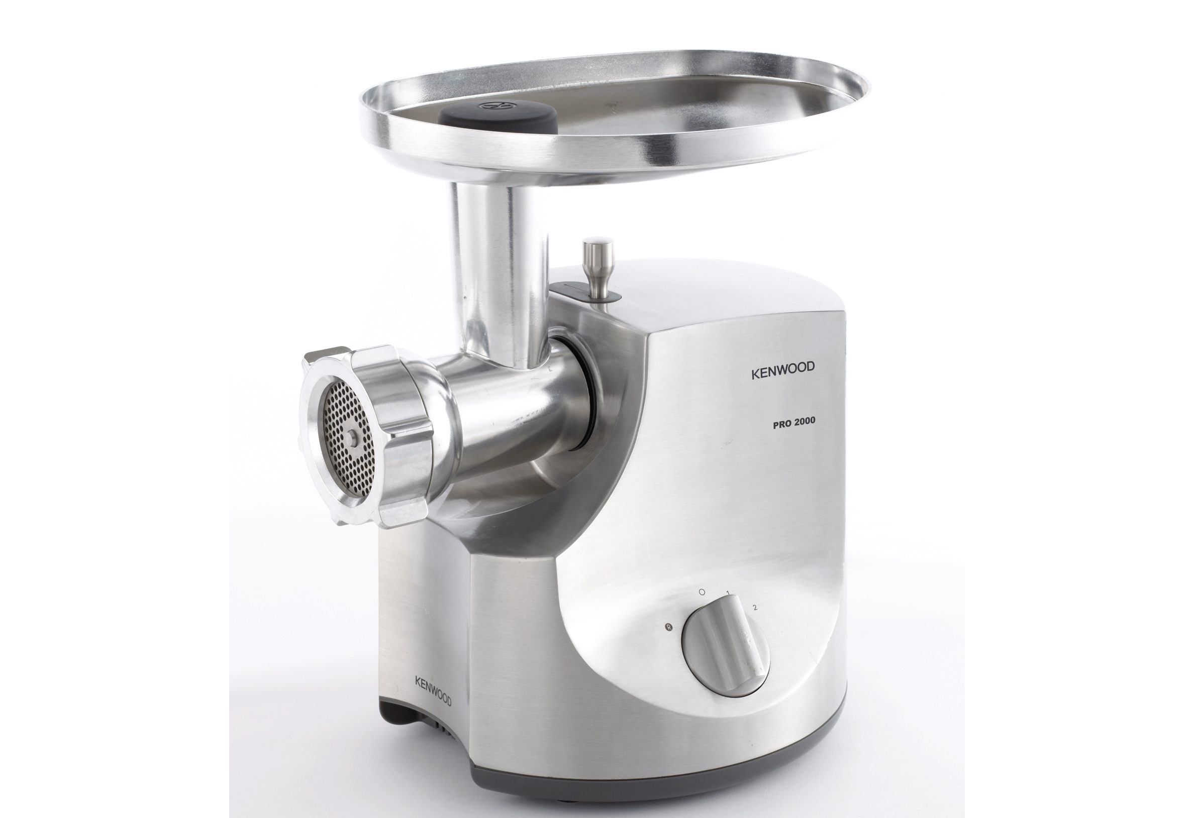 KENWOOD Vleesmolen MG700 met 2 worstvulmondstukken, kebbe-opzetstuk, 3 perforatieschijven