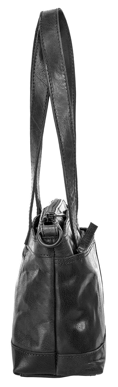 Spikes & Sparrow Tas echt leder