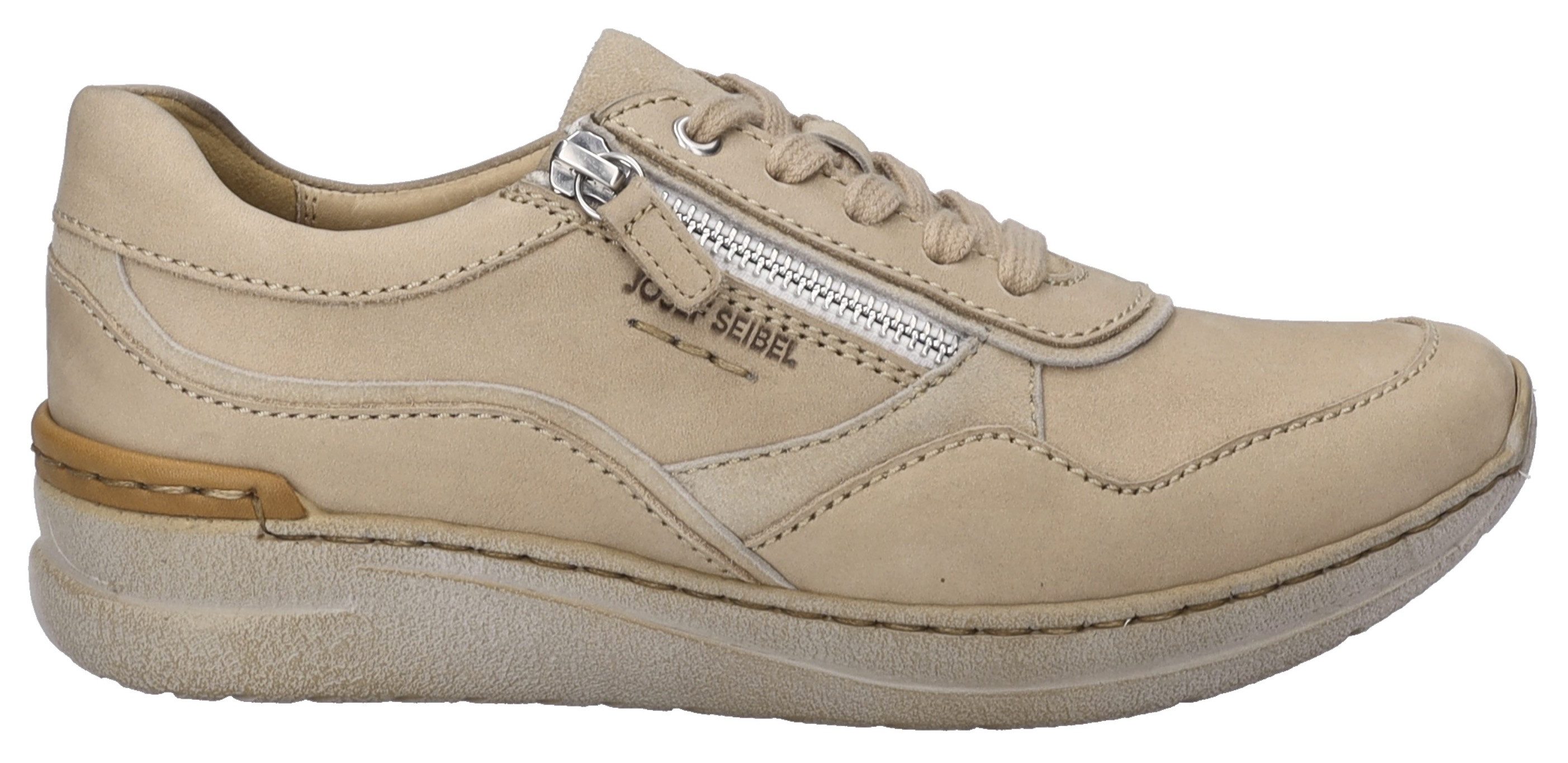 Josef Seibel Sneakers Sally 02 , veterschoenen, comfort schoen met extra rits