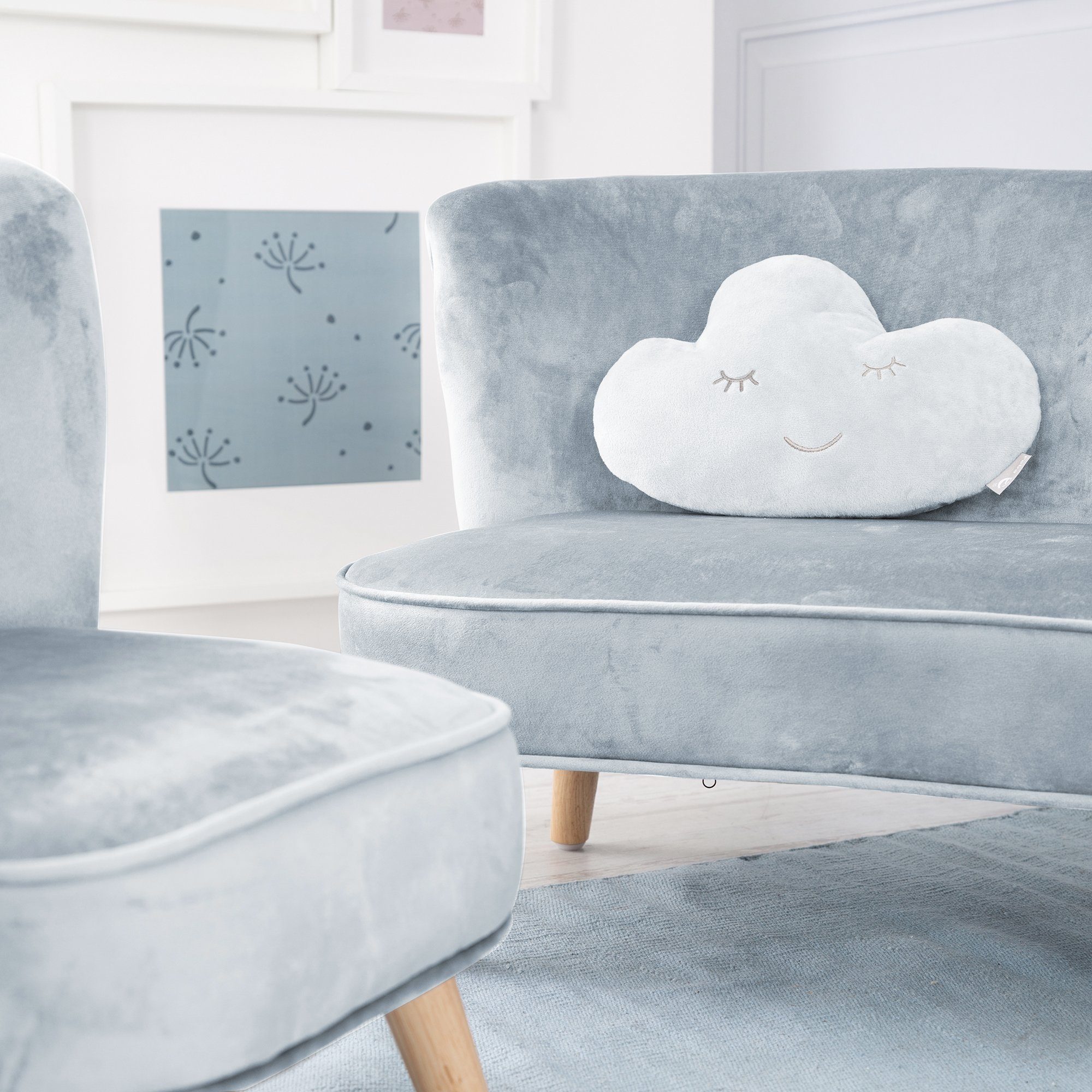 Roba® Babykussen Lil Cuties, wolk (1 stuk)