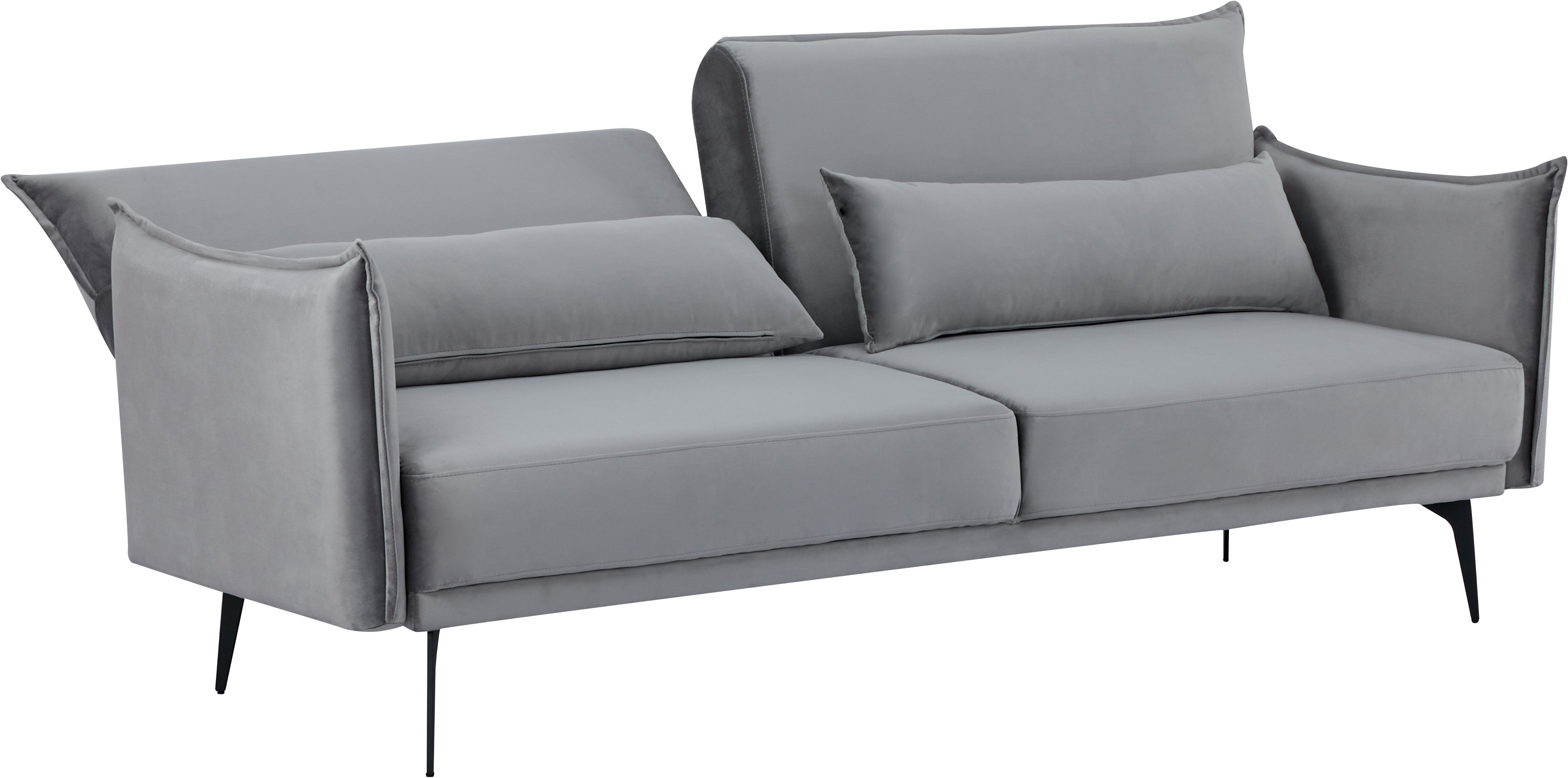 INOSIGN Slaapbank TULARE, 204 cm, opklapbare 3-zits met verstelbare rugleuning,