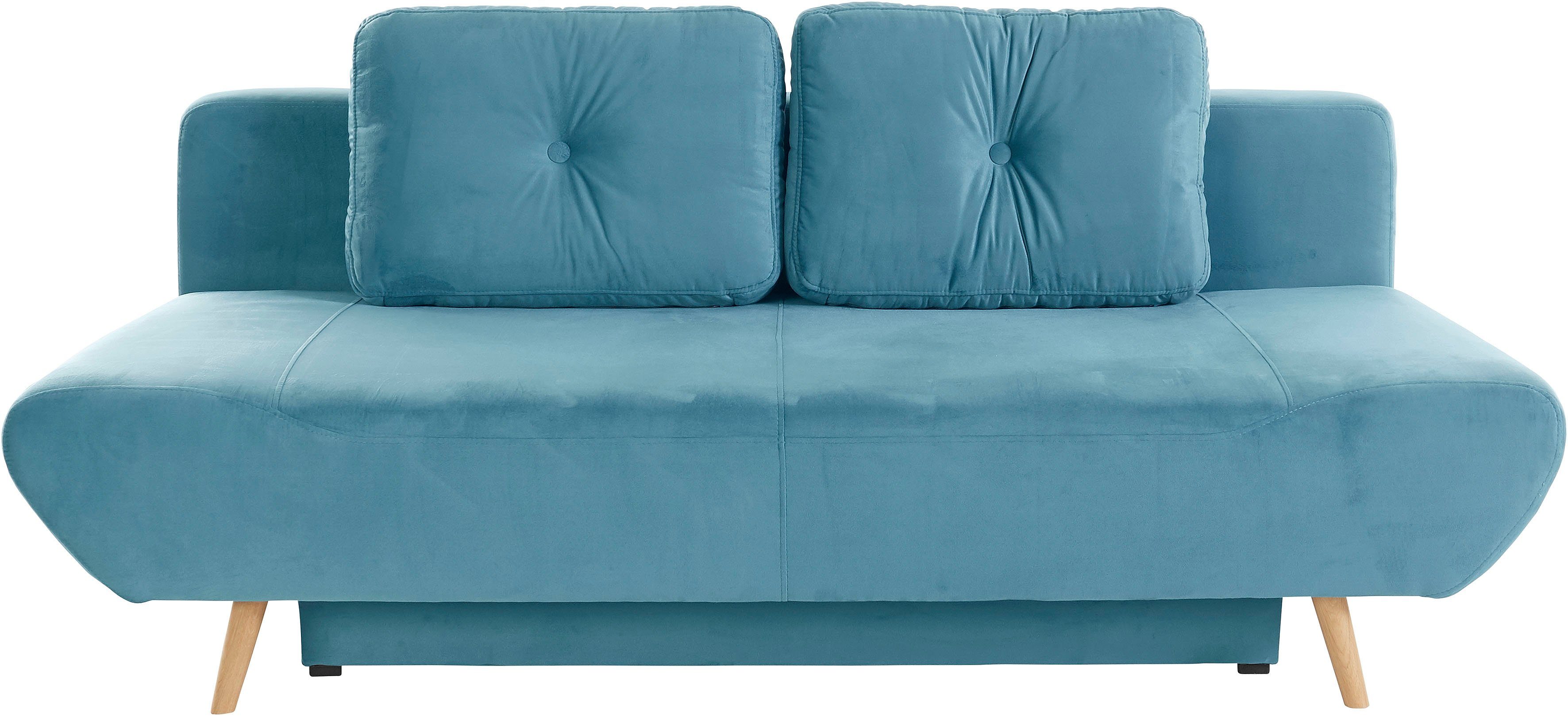 andas Slaapbank Segmon simpel in een comfortabel te bed veranderen, inclusief bedkist