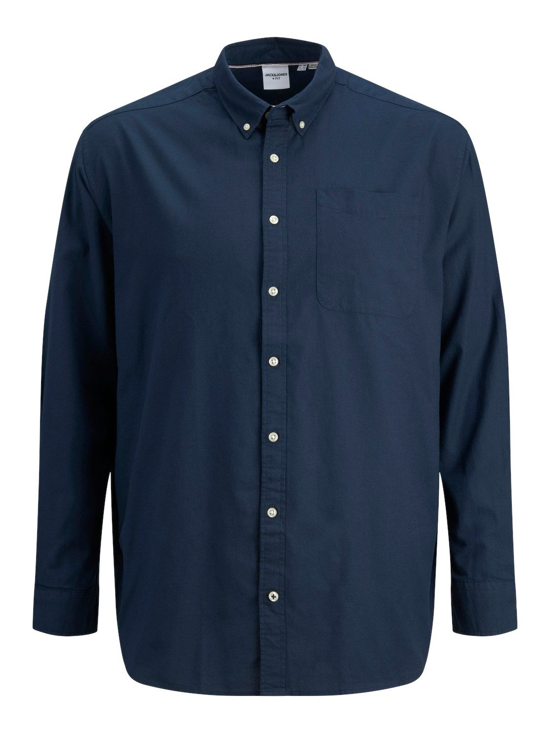 Jack & Jones PlusSize Overhemd met lange mouwen OXFORD SHIRT