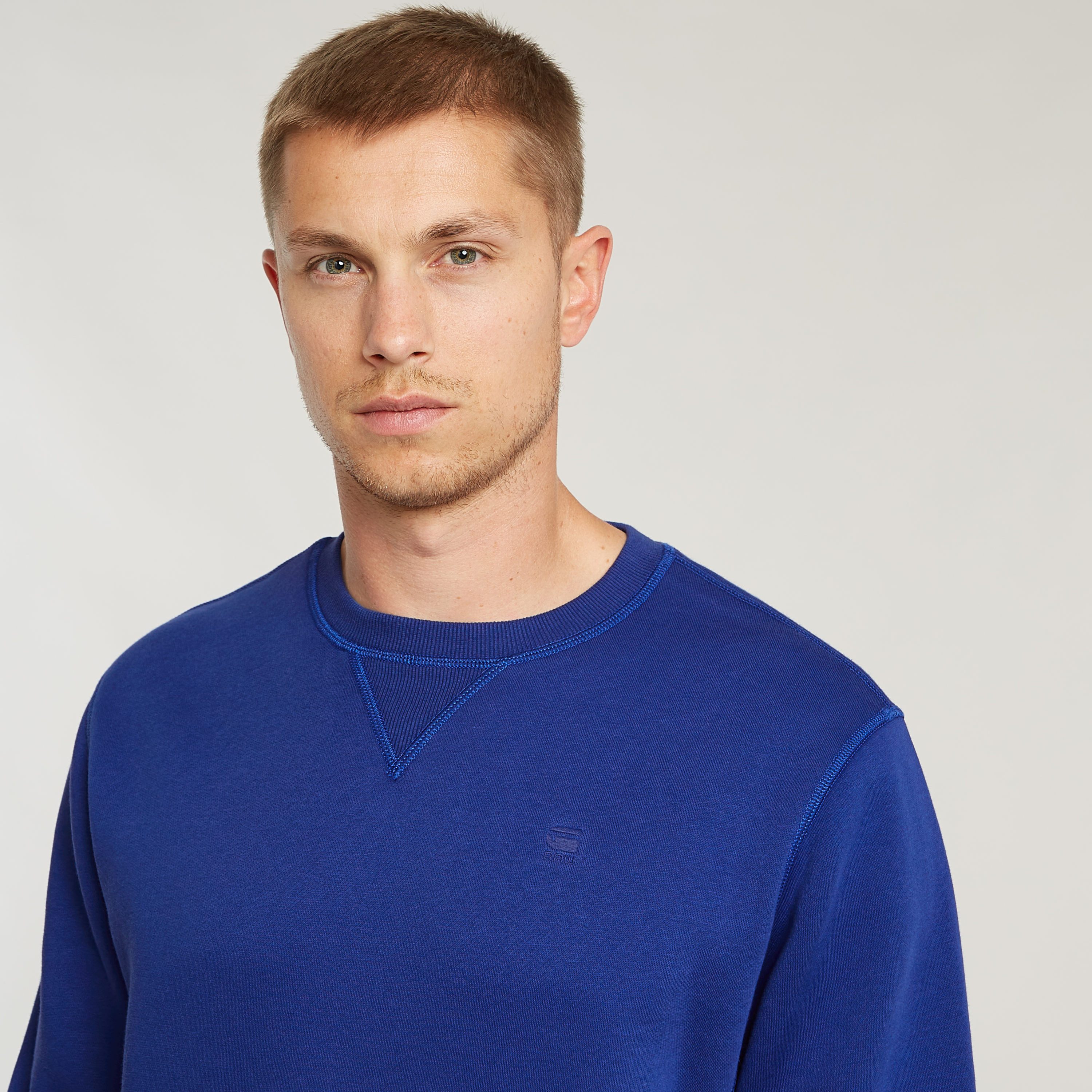 G-Star RAW Sweatshirt Premium Core Pacior Sweat met rib-inzetten aan de zijkanten
