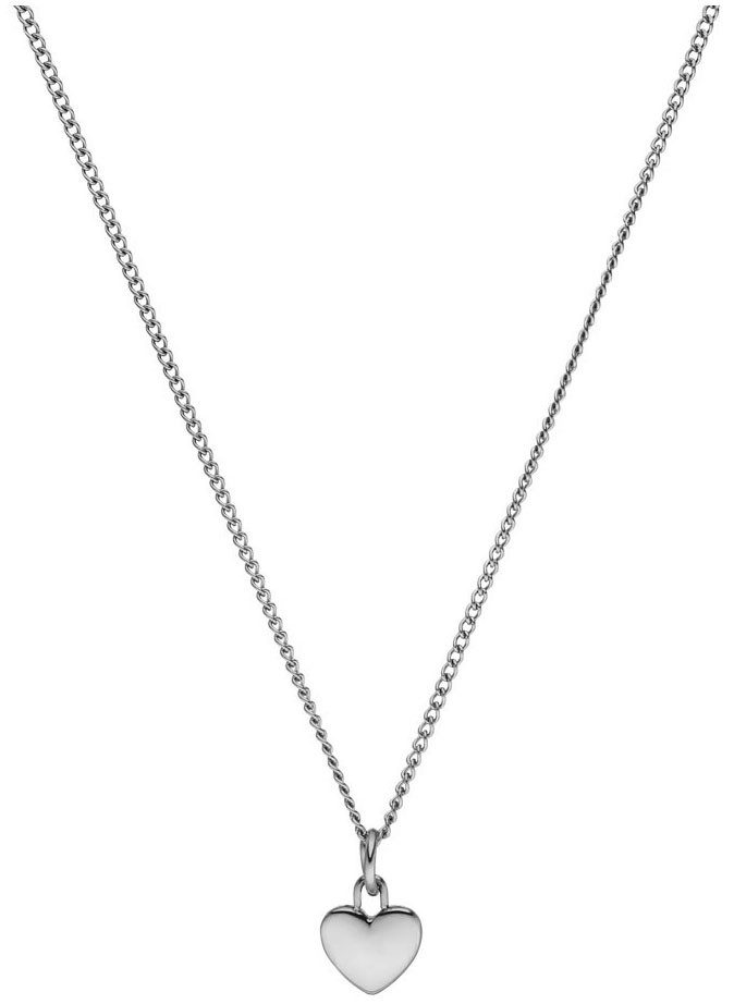 Purelei Ketting met hanger Sieraad cadeau Heart hart bedel hanger, 2116 dames kettingen zilver(kleur)