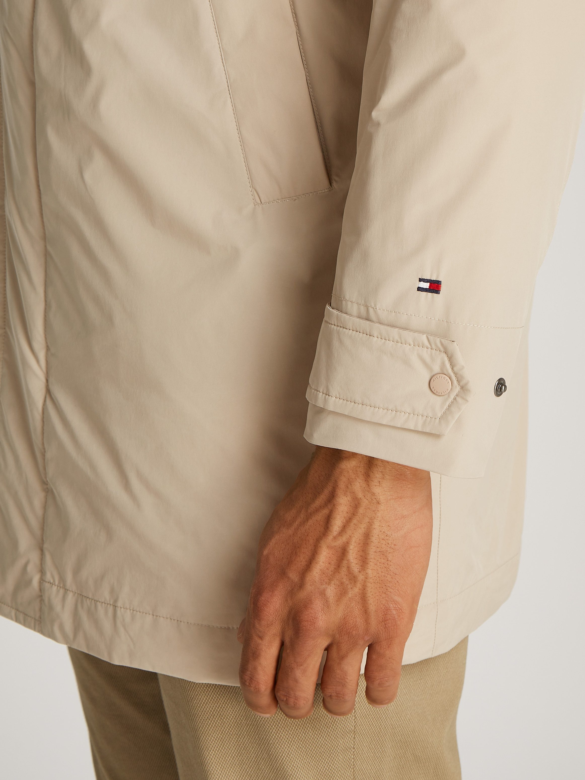 Tommy Hilfiger Korte jas LW PACKABLE CARCOAT met drukknoopsluiting