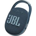 jbl portable luidspreker clip 4 blauw