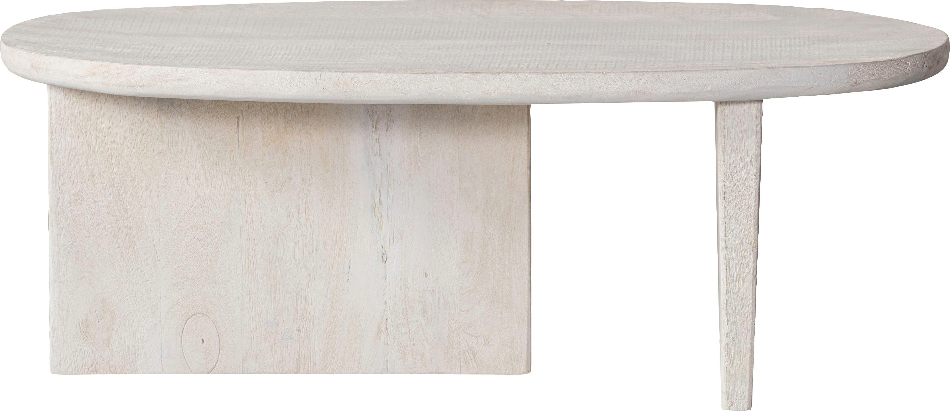 WOOOD Salontafel Seam Salontafel Mango Hout Naturel van mangohout, h 40 cm x b 110 cm x d 60 cm