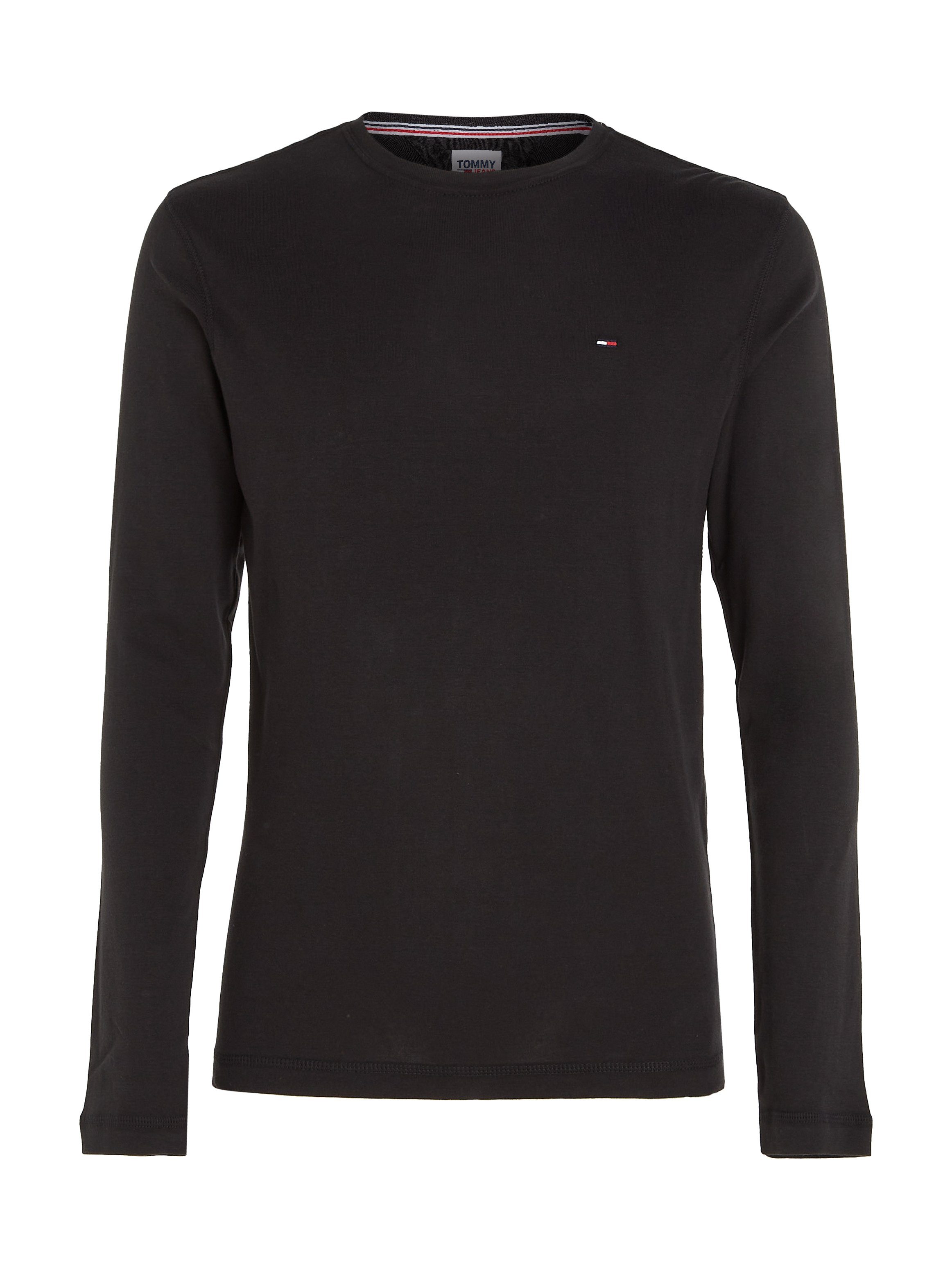 TOMMY JEANS Shirt met lange mouwen TJM ORIGINAL RIB LONGSLEEVE TEE