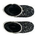 flip flop pantoffels bonny met metallicbeleg zwart