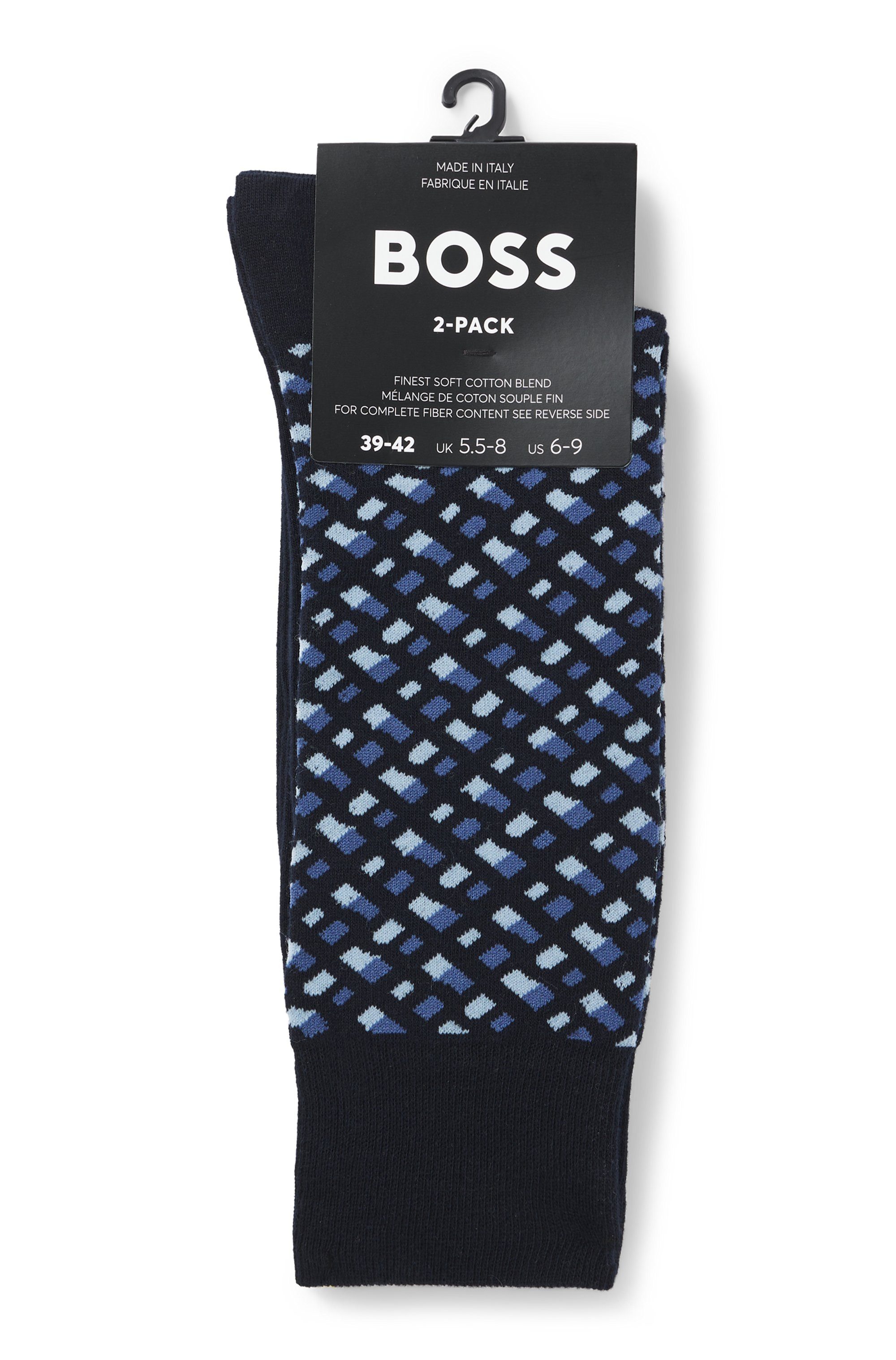 BOSS Sokken 2P RS Monogram CC (set, 2 paar)