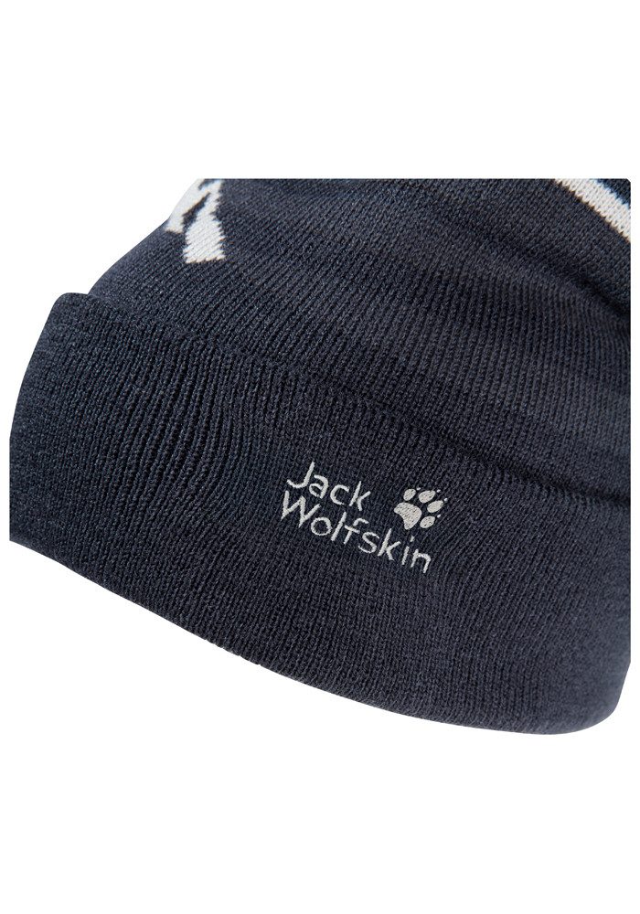 Jack Wolfskin Pomponmuts STRIPY POMPOM BEANIE K