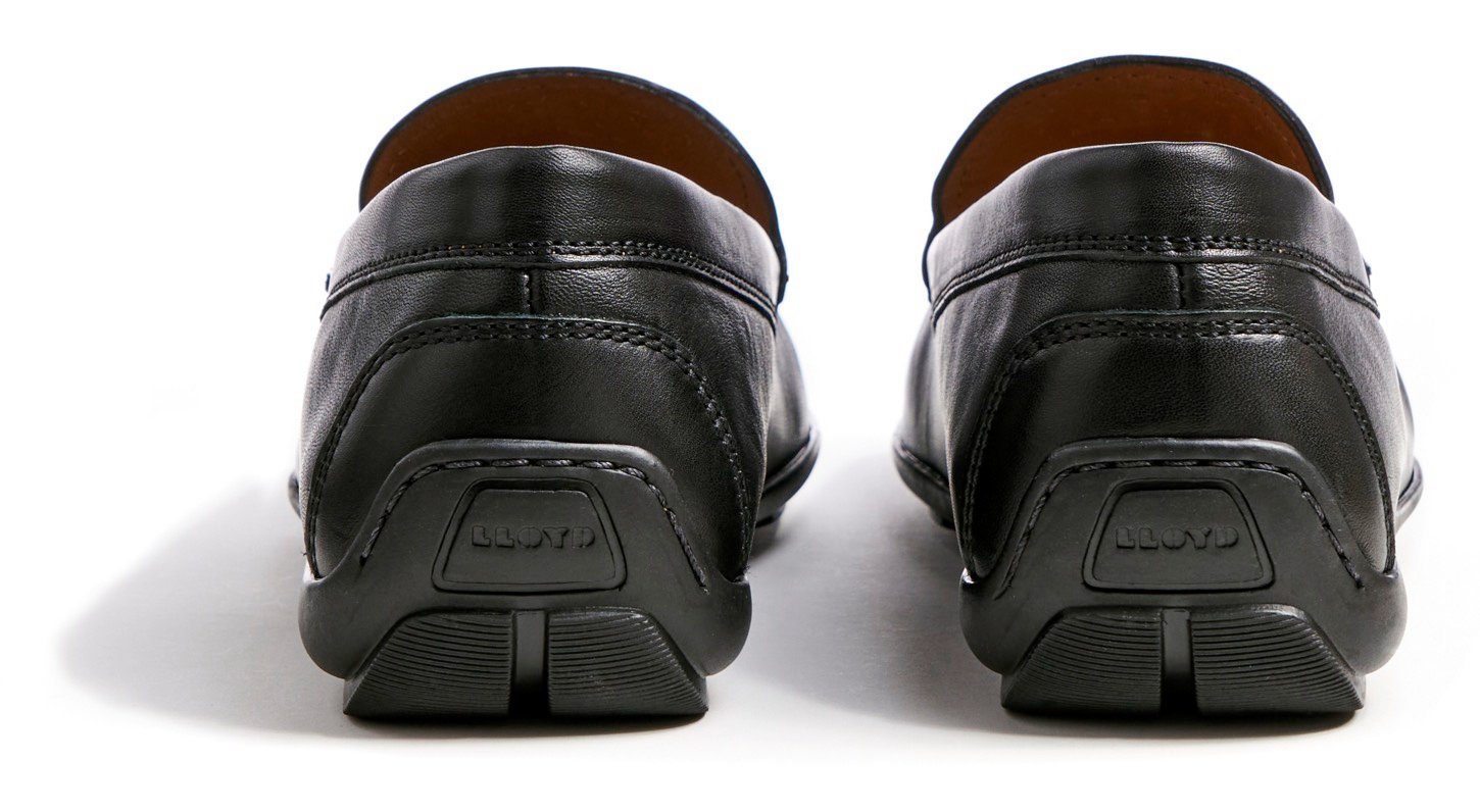 Lloyd Mocassins Emilio Slipper, autorijdersschoen met comfortabele leren binnenvoering