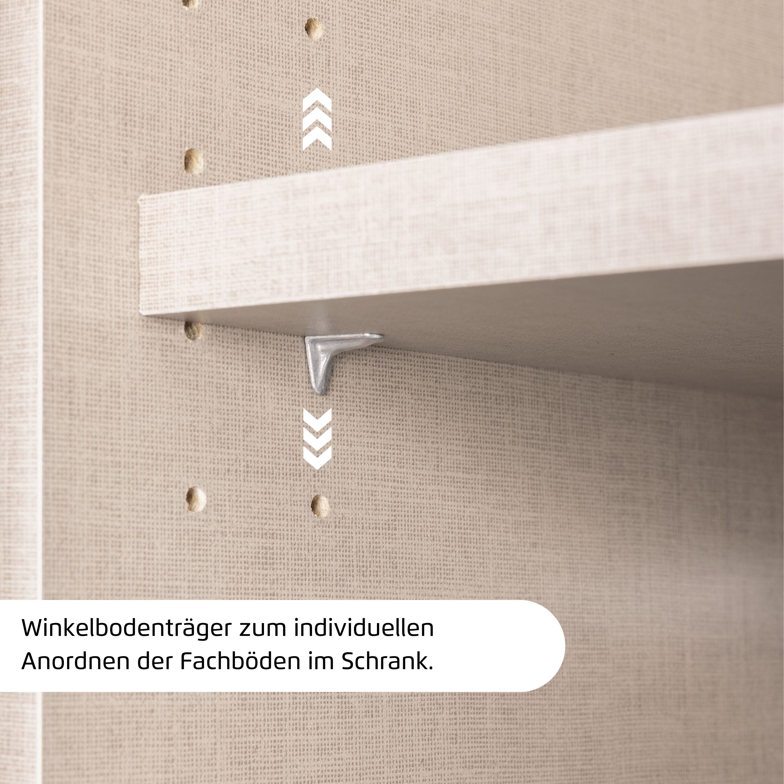 rauch Draaideurkast Kledingkast garderobe KREFELD optioneel met spiegel met 3 greepvarianten, incl. praktische lades made in germany