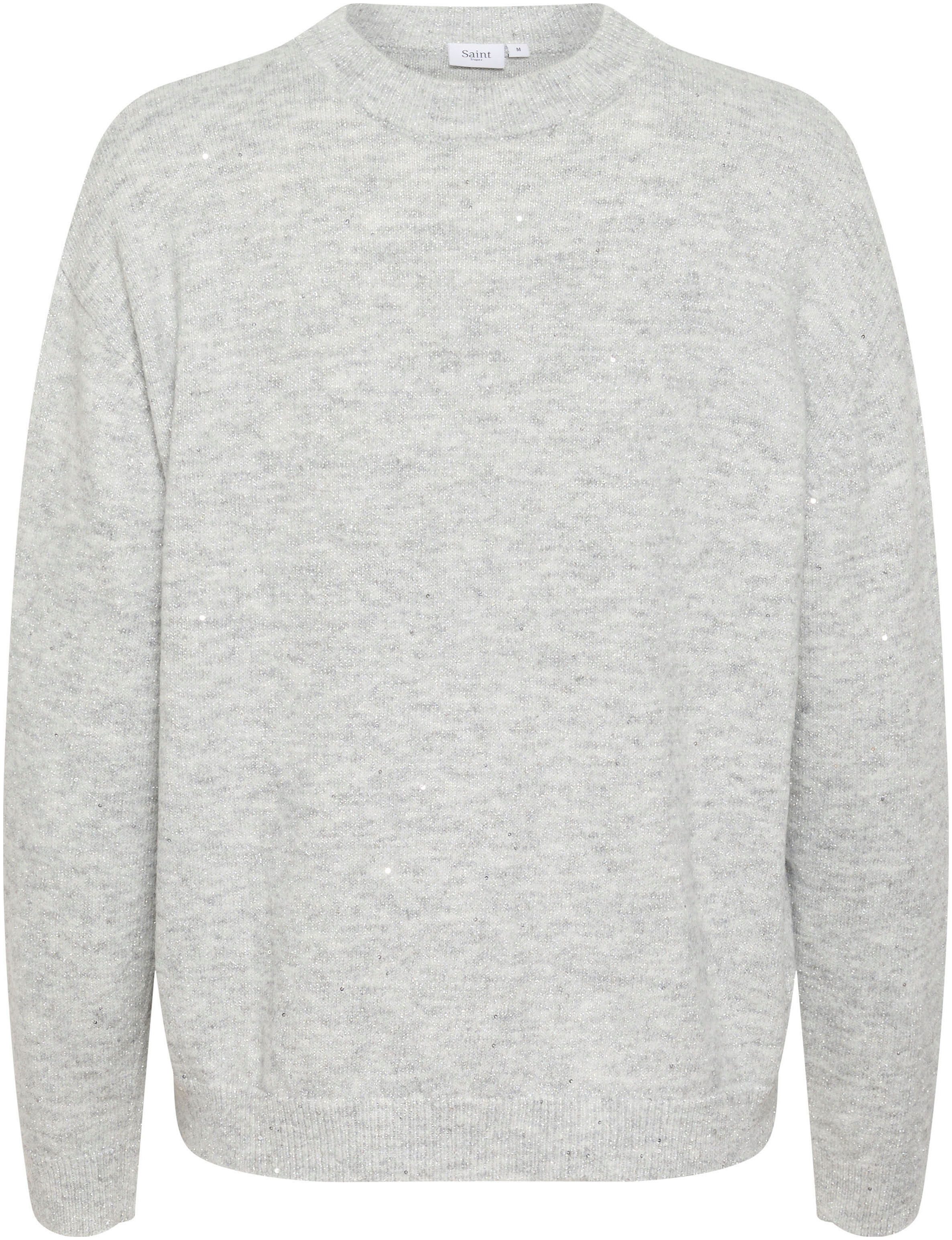 Saint Tropez Gebreide trui HayaSZ Pullover met glittereffect